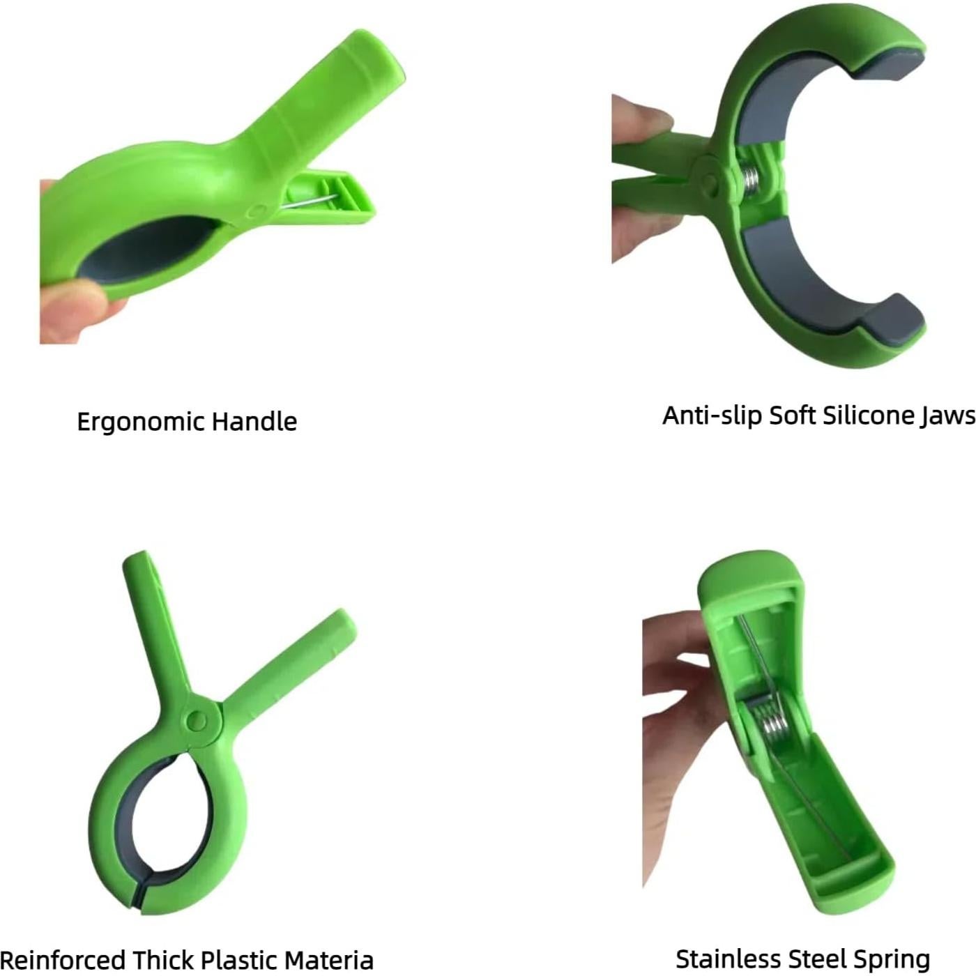 8 Clips Pequeños para Toallas de Playa NifengJieyi - Alta Resistencia