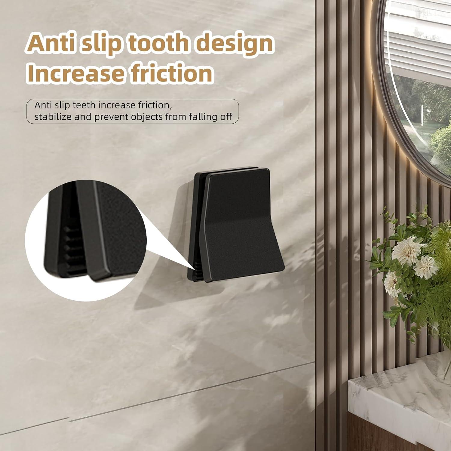 Clips Adhesivos Grandes EooUooIP - 6 Pcs para Paredes, Blanco