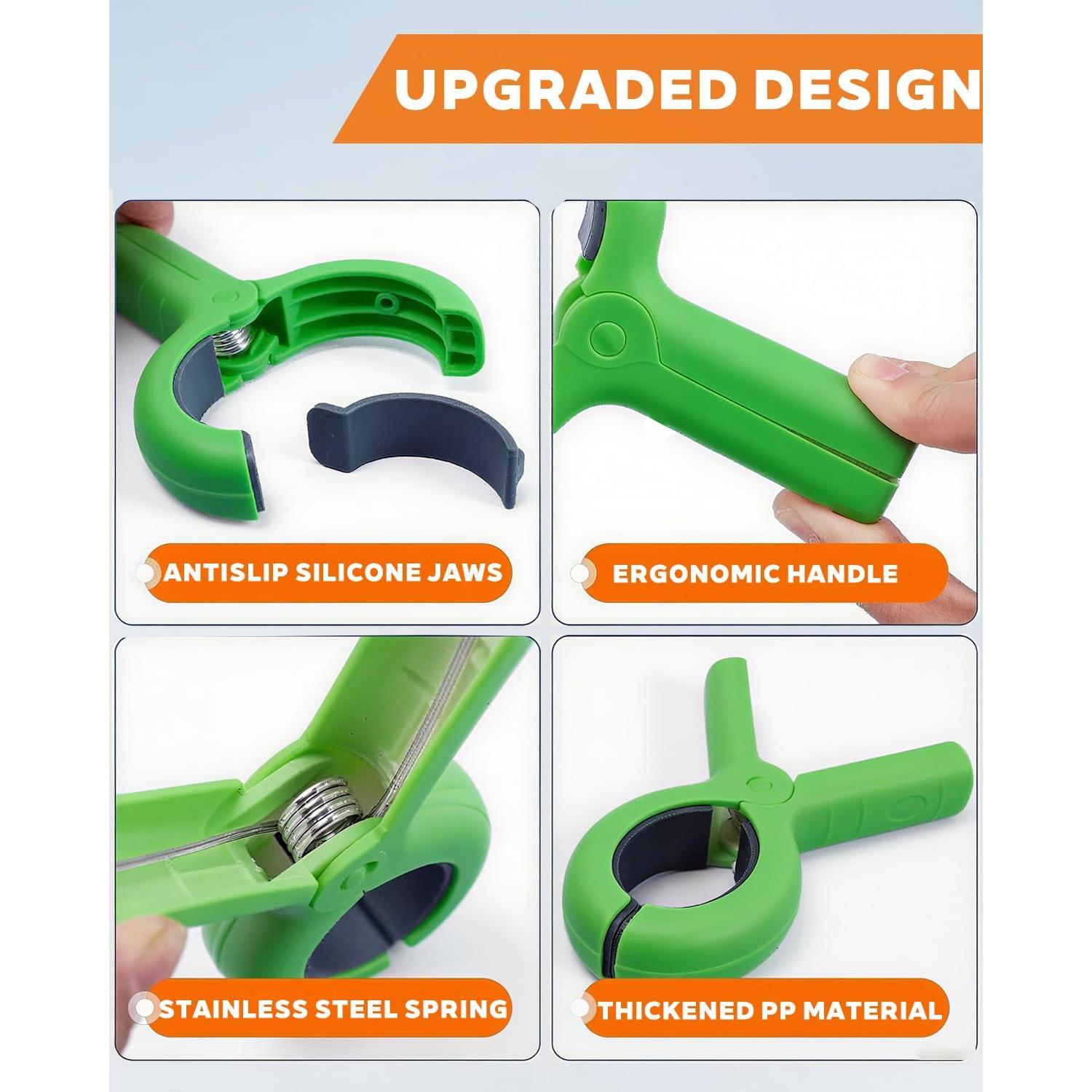 12 Clips para Toallas de Playa ZERIXA Multicolor 9.4 cm