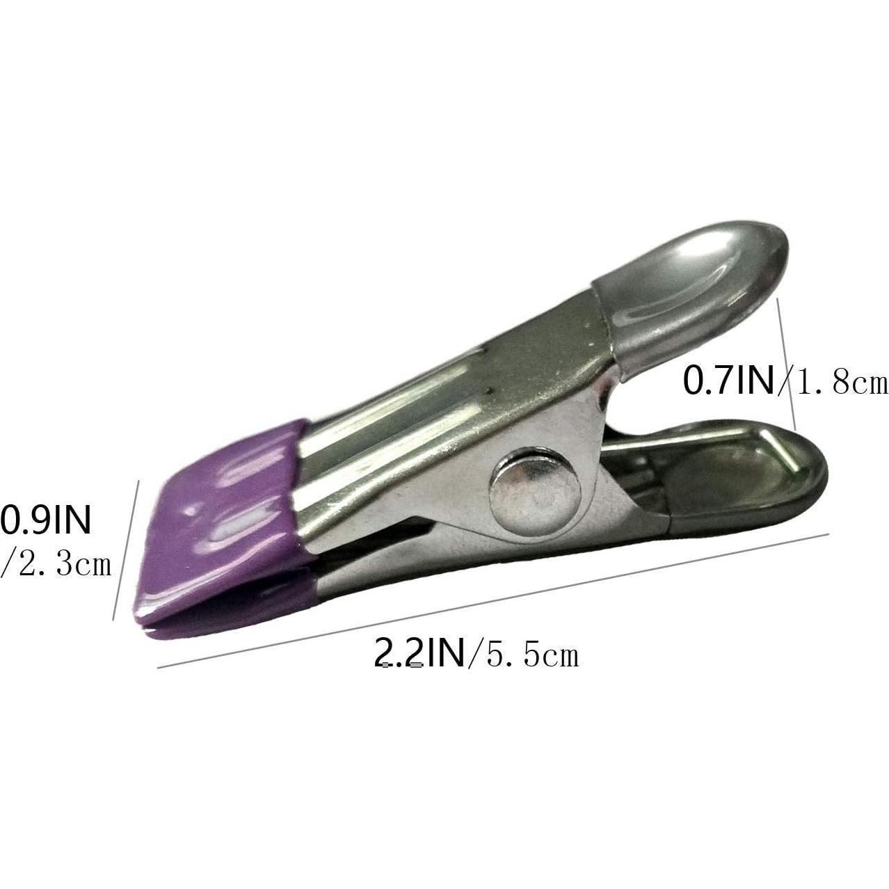 Pinzas de Ropa FOMMEN 30 Paquetes Acero Inoxidable 5.6cm