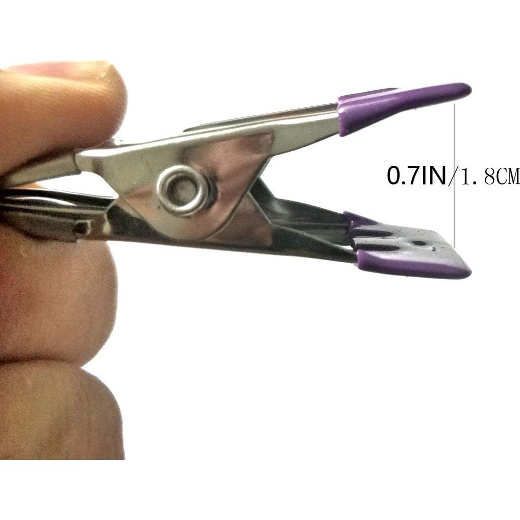 Pinzas de Ropa FOMMEN 30 Paquetes Acero Inoxidable 5.6cm