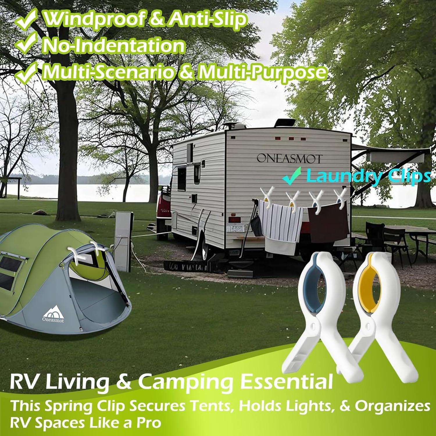 Pinzas de Toalla de Playa Extra Grande 12 Pack xiaxi