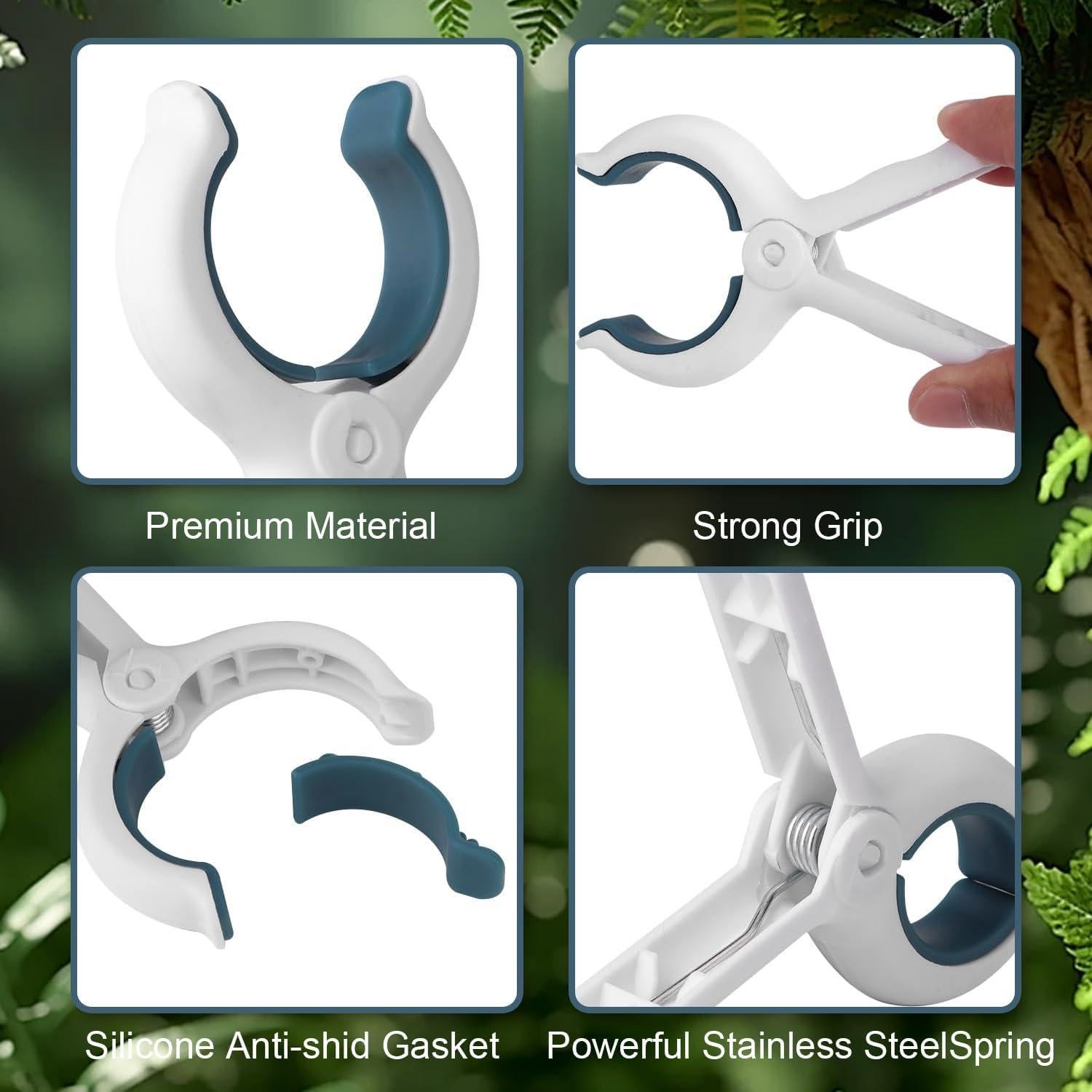 Pinzas de Toalla de Playa Extra Grande 12 Pack xiaxi