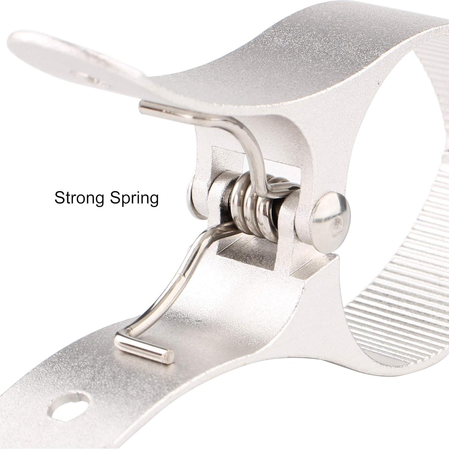 Pinzas de Toalla de Playa Z ZICOME - Juego de 3 Aluminio 10.4 cm