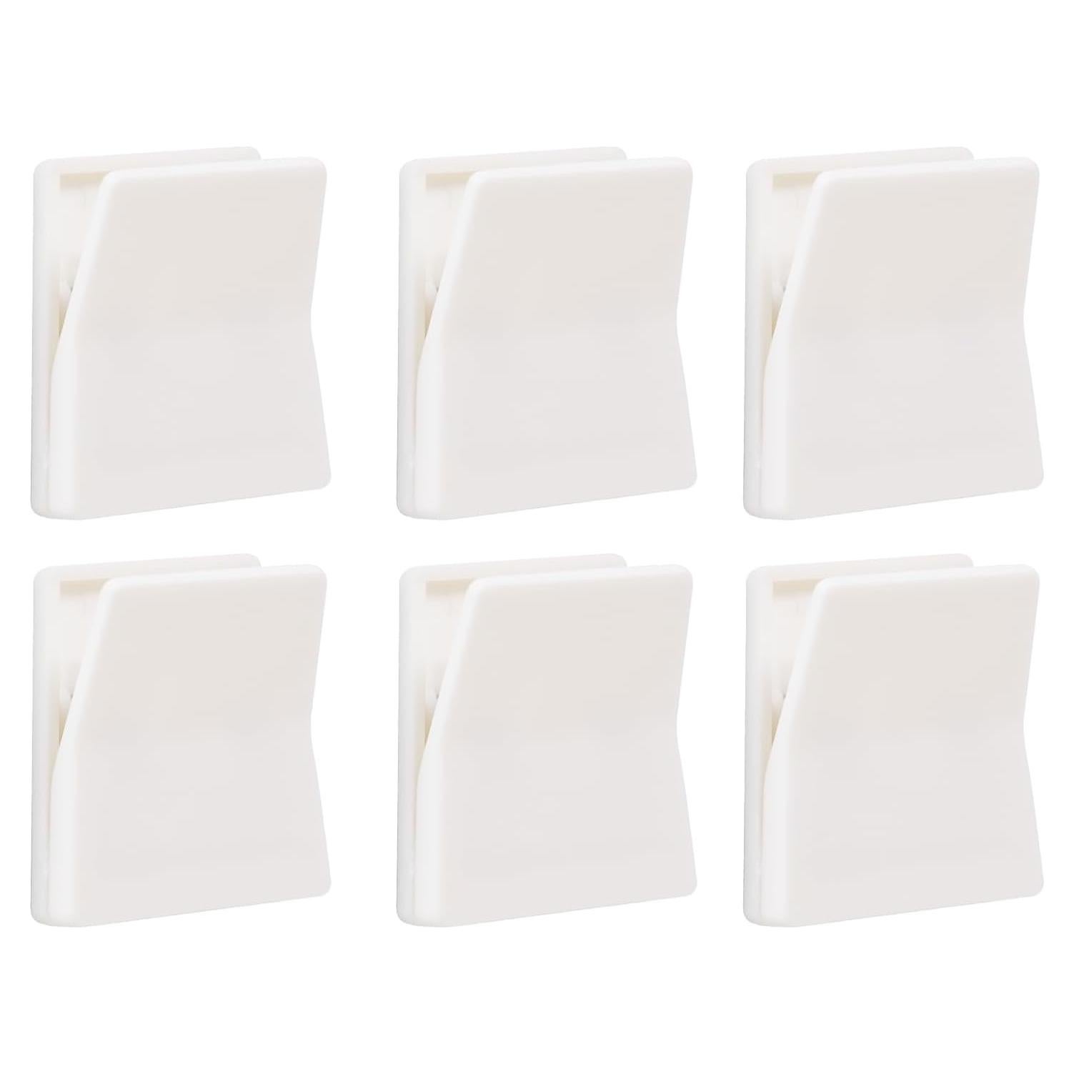 6 Clips Adhesivos Grandes IOMDRWU para Toallas y Decoración