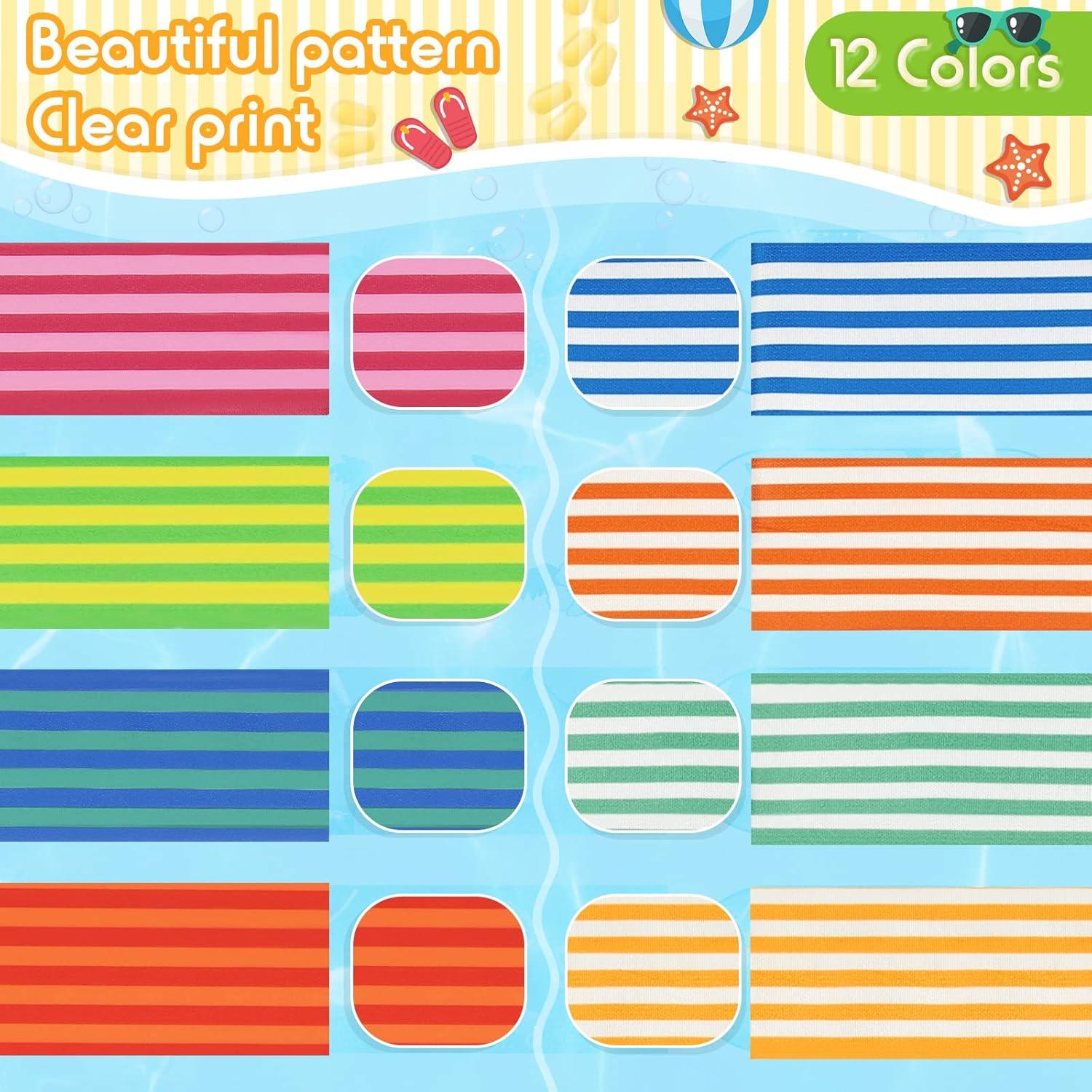 Clips para Toallas de Playa Tessco - Paquete de 12 Piezas