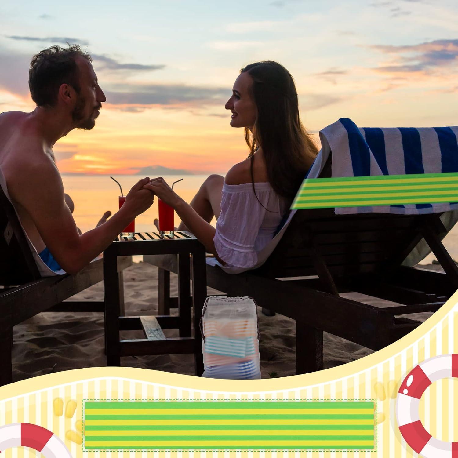 Clips para Toallas de Playa Tessco - Paquete de 12 Piezas