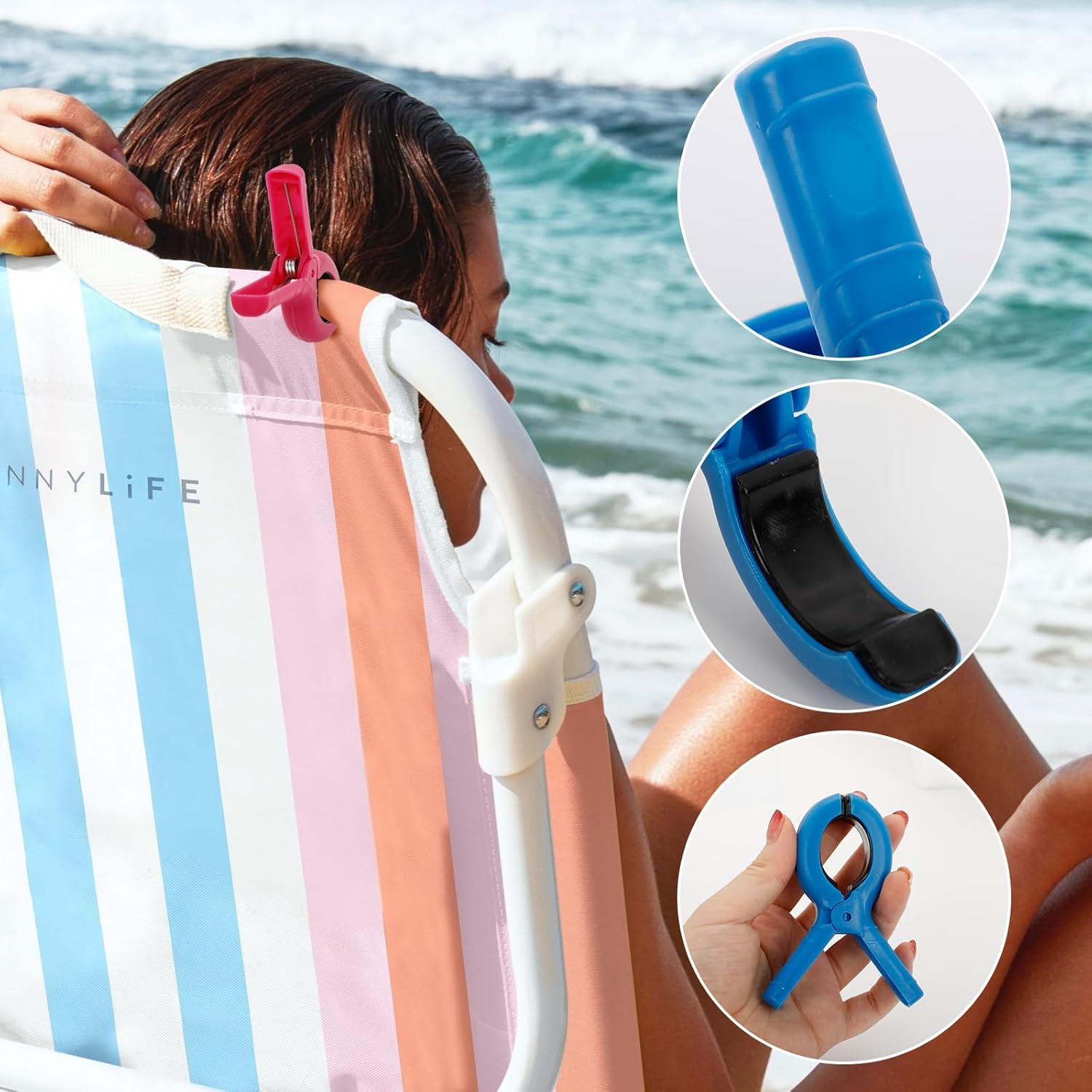 Paquete de 8 Clips Resistentes al Viento Evherv 13 cm Multiusos