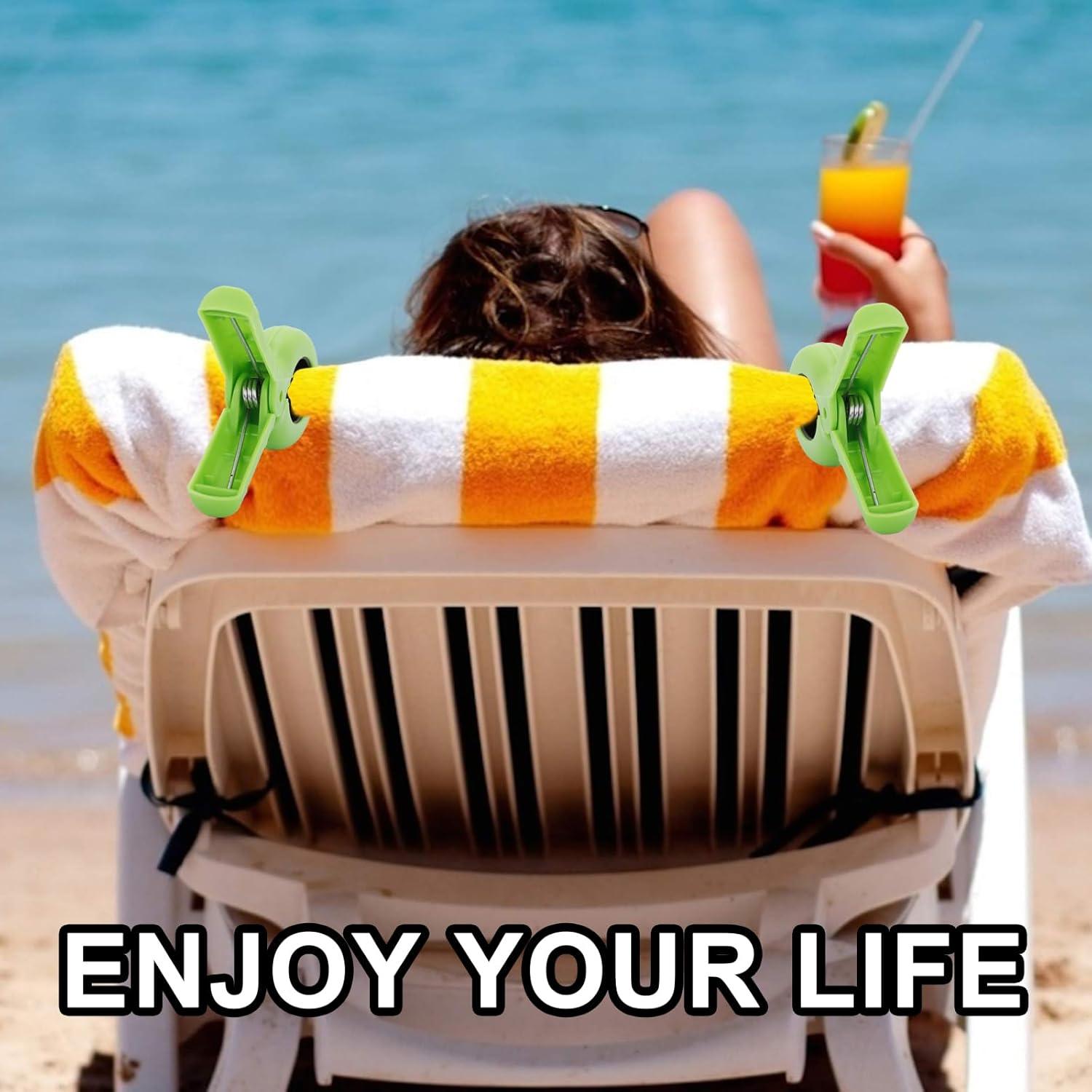 Paquete de 8 Clips Resistentes al Viento Evherv 13 cm Multiusos