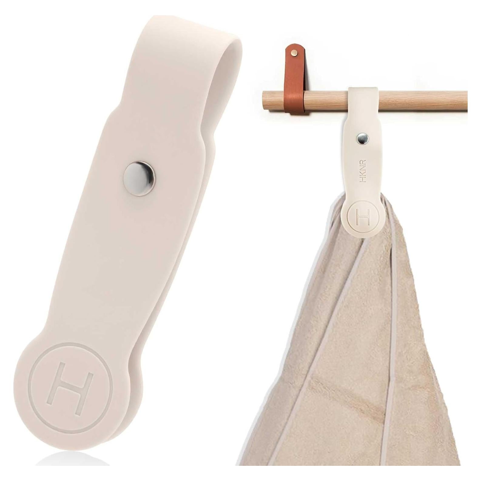 Clip Magnético de Silicona HKNR Beige - Soporte Multiusos