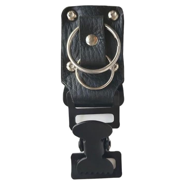 Clip de Cinturón QIAOTLB para Guantes y Herramientas Negro