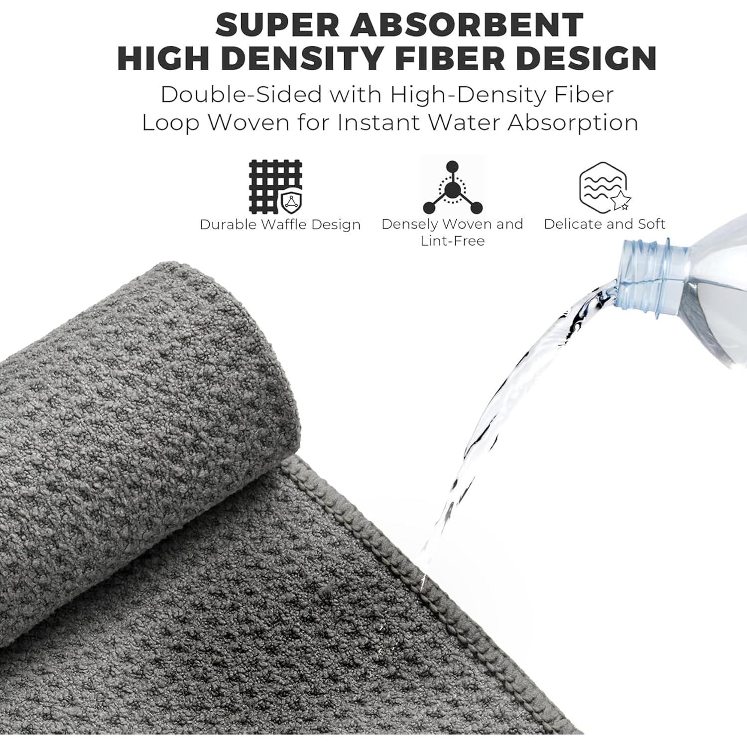 Toallas de Microfibra para Golf Mile High Life 3 Paquete Gris