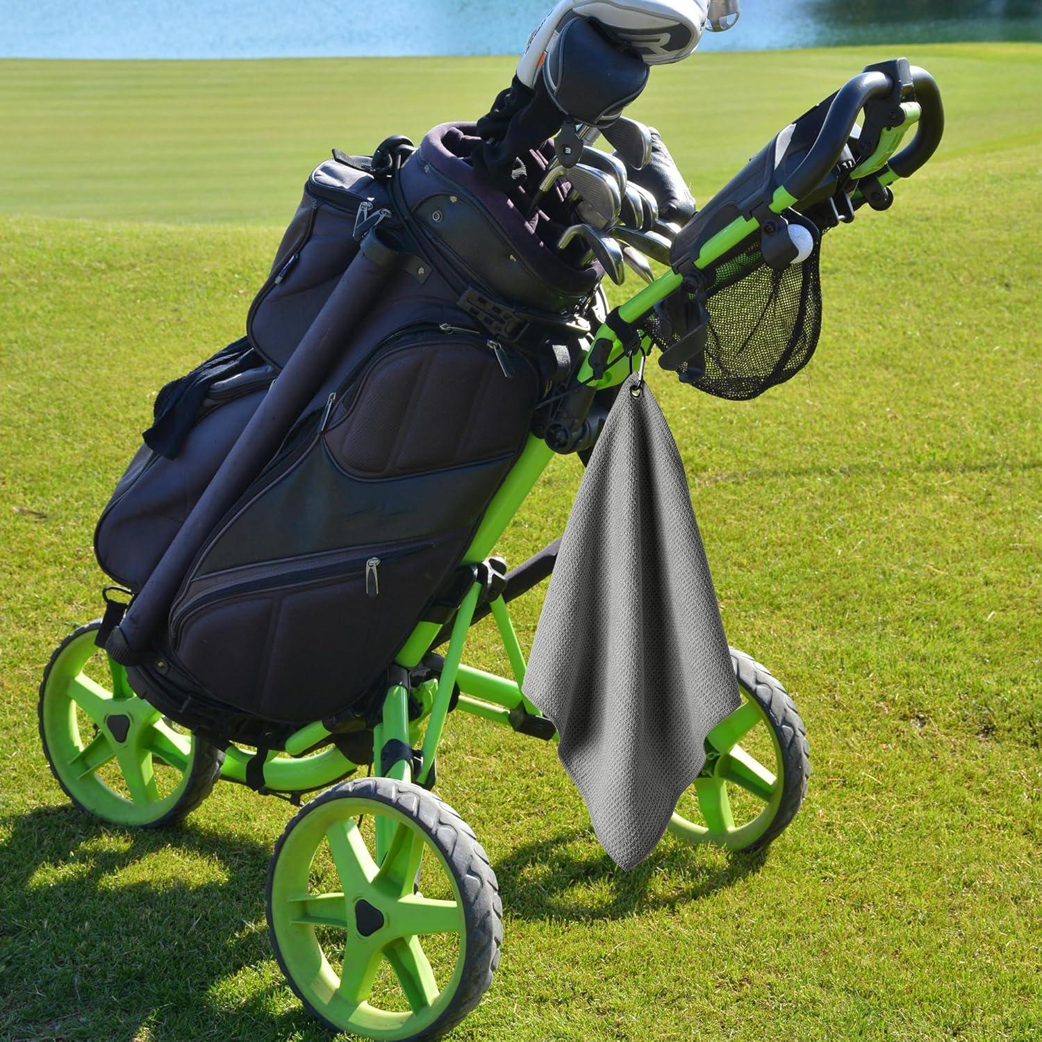 Toallas de Microfibra para Golf Mile High Life 3 Paquete Gris