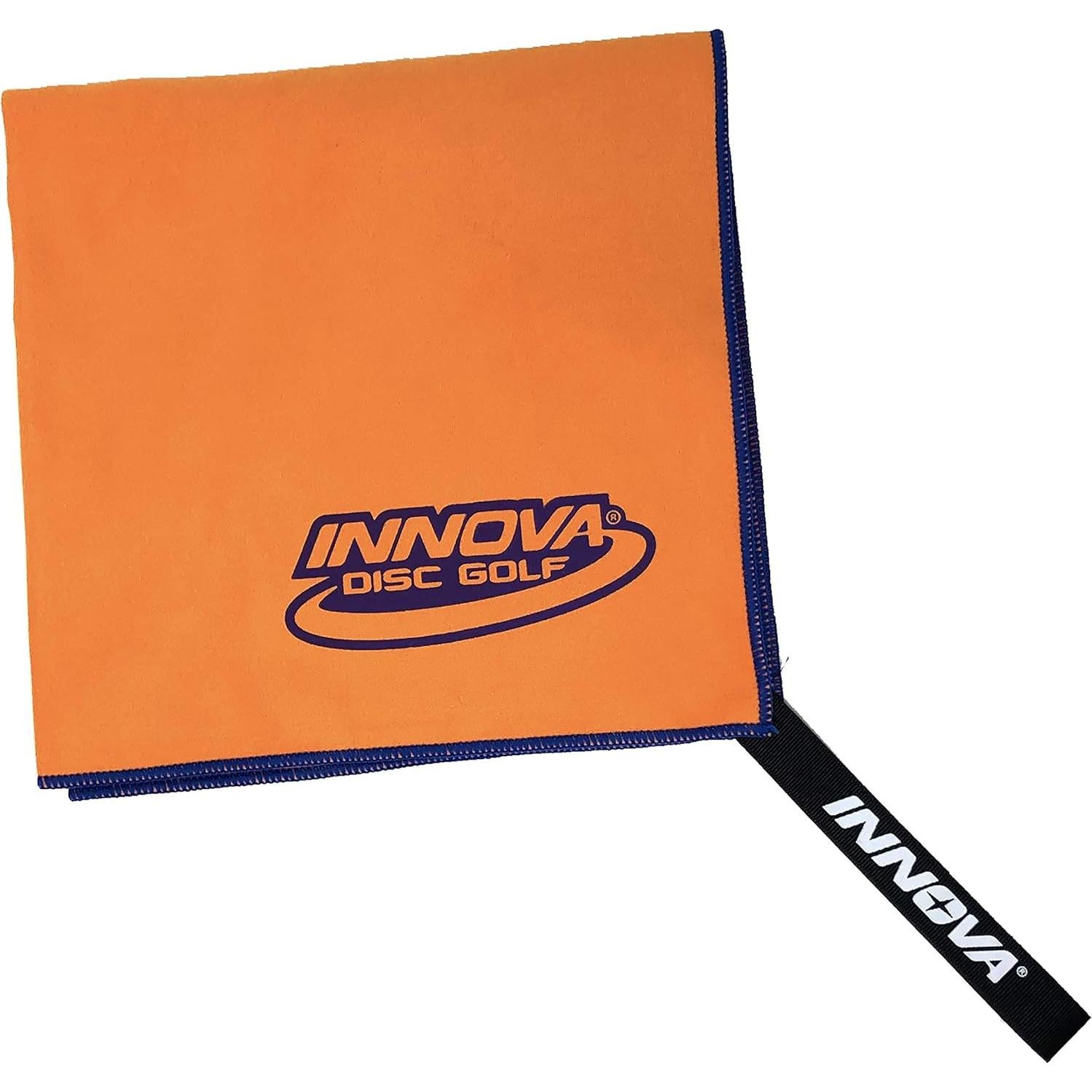 Toalla de Golf de Disco Innova 43x43cm Naranja Microsuede