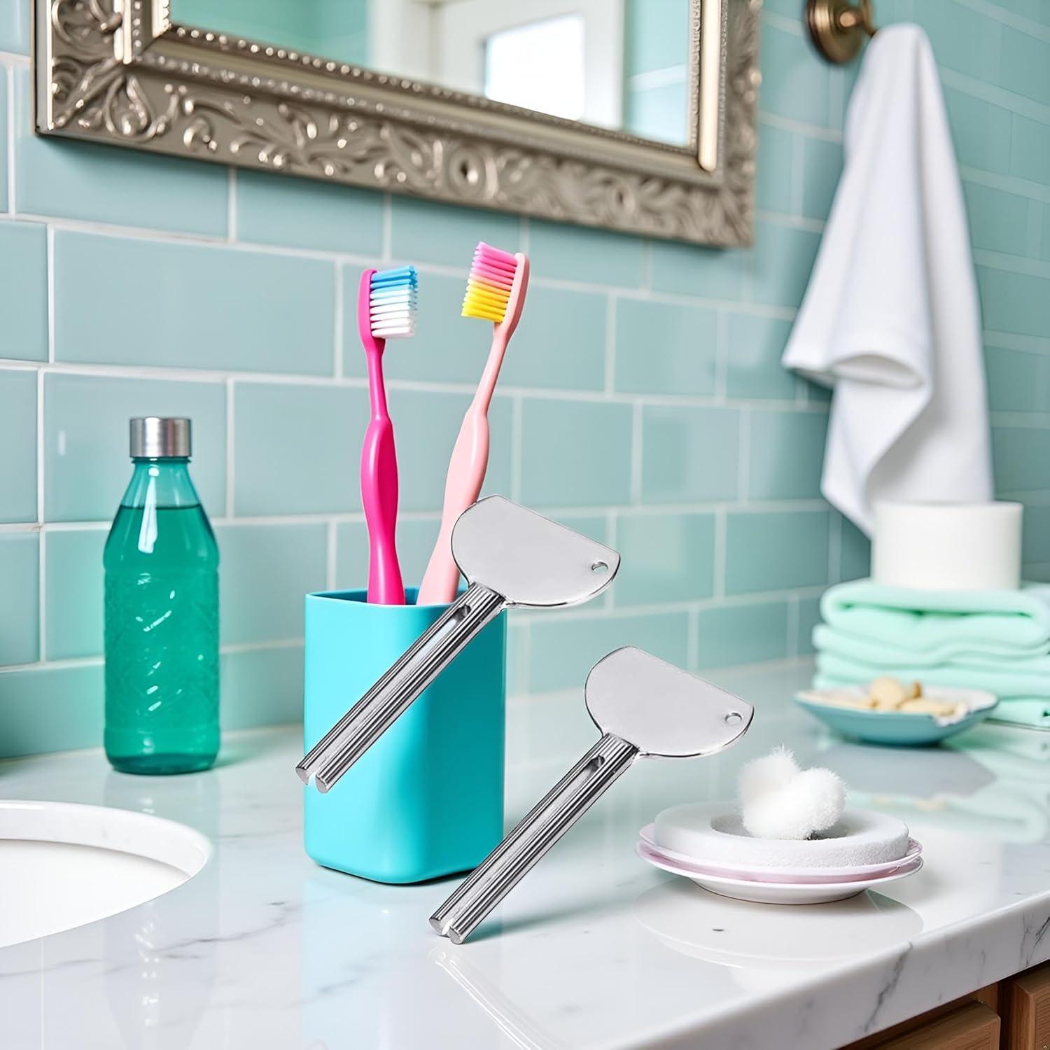 2 Piezas Llave Exprimidora de Tubo Metal Junfamilee