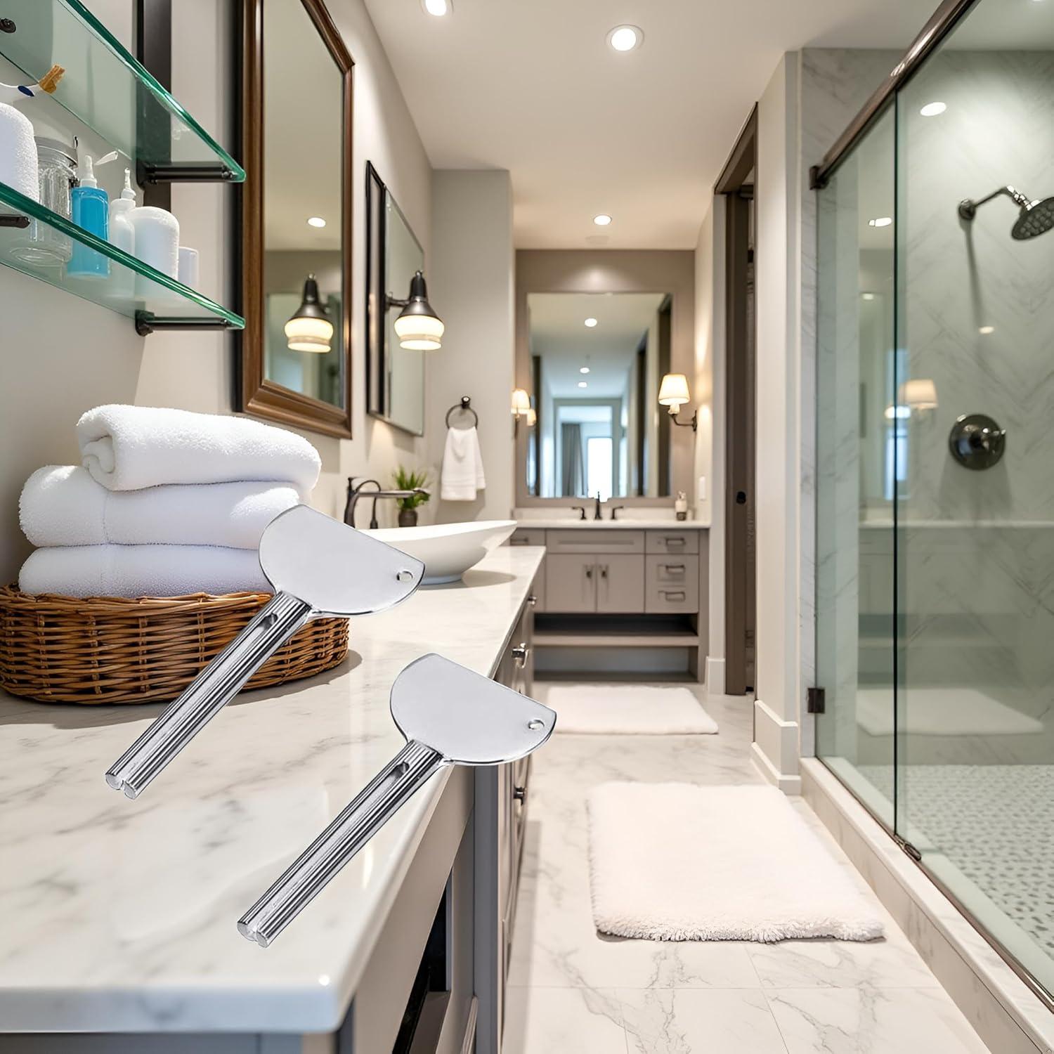 2 Piezas Llave Exprimidora de Tubo Metal Junfamilee