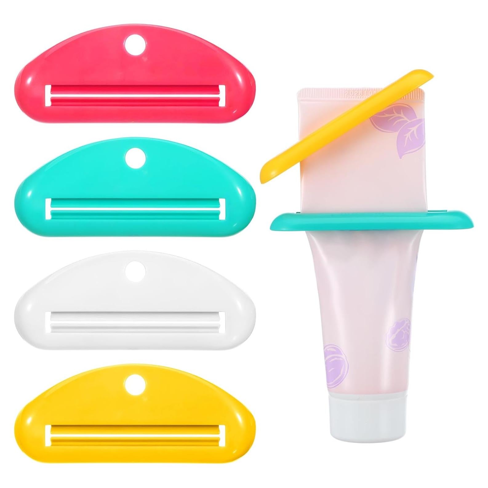 Exprimidor de Pasta de Dientes 8 Pcs BOHUIZ Reutilizable Colorido