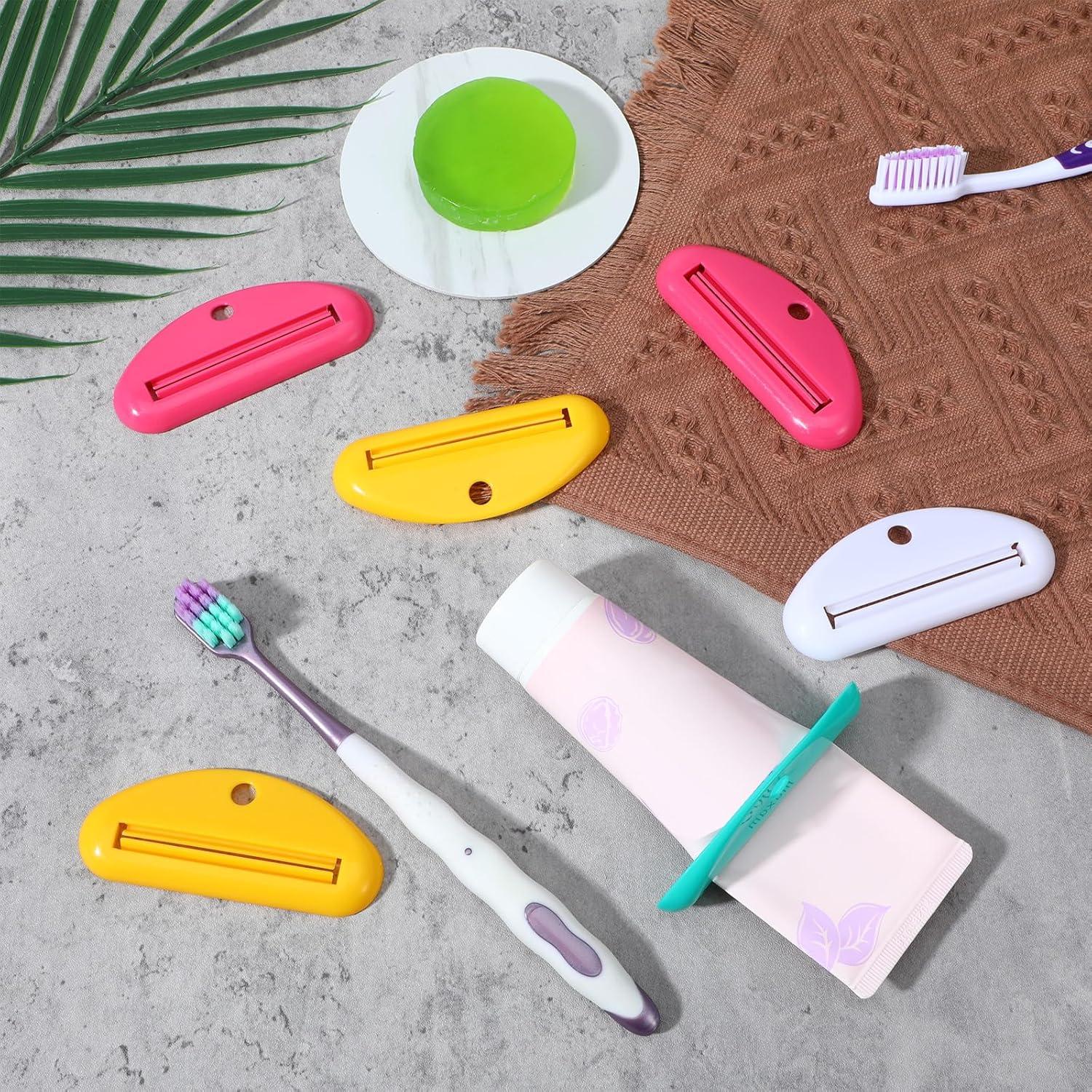 Exprimidor de Pasta de Dientes 8 Pcs BOHUIZ Reutilizable Colorido