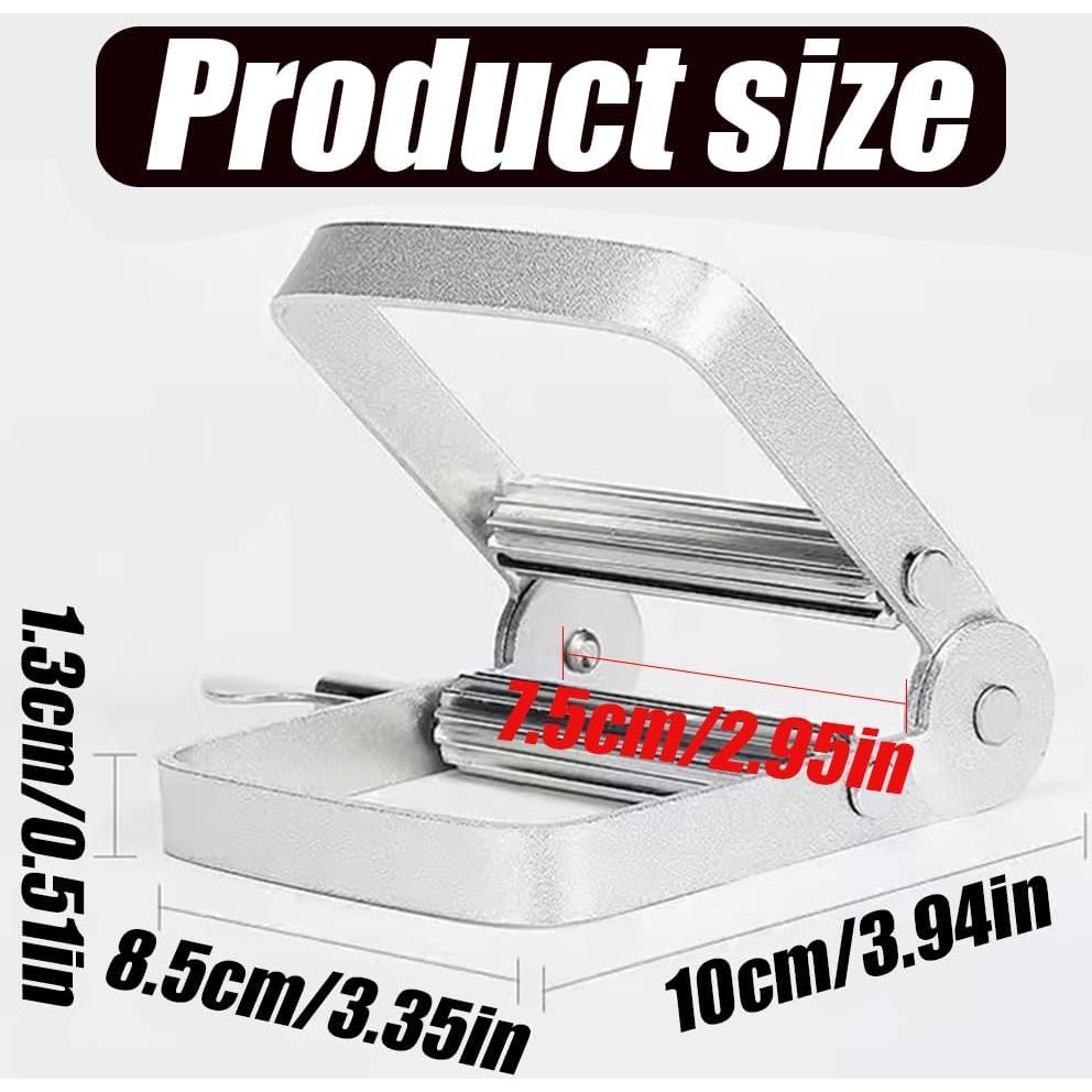 Exprimidor de Tubo de Aluminio Quweiz 10 cm para Pintura y Pasta