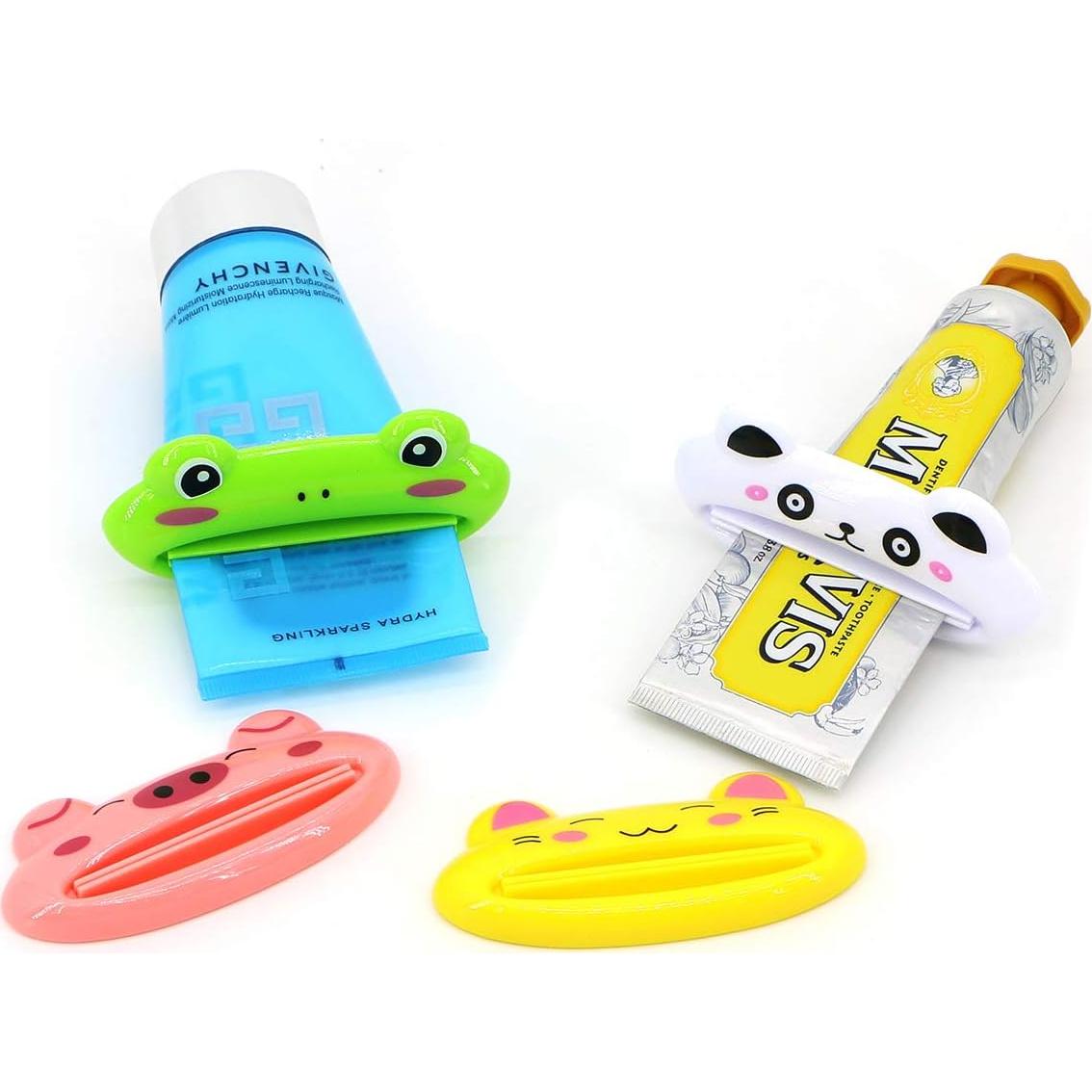 Exprimidor de Pasta de Dientes SAISHANG - 4 Paquete, Estilo A