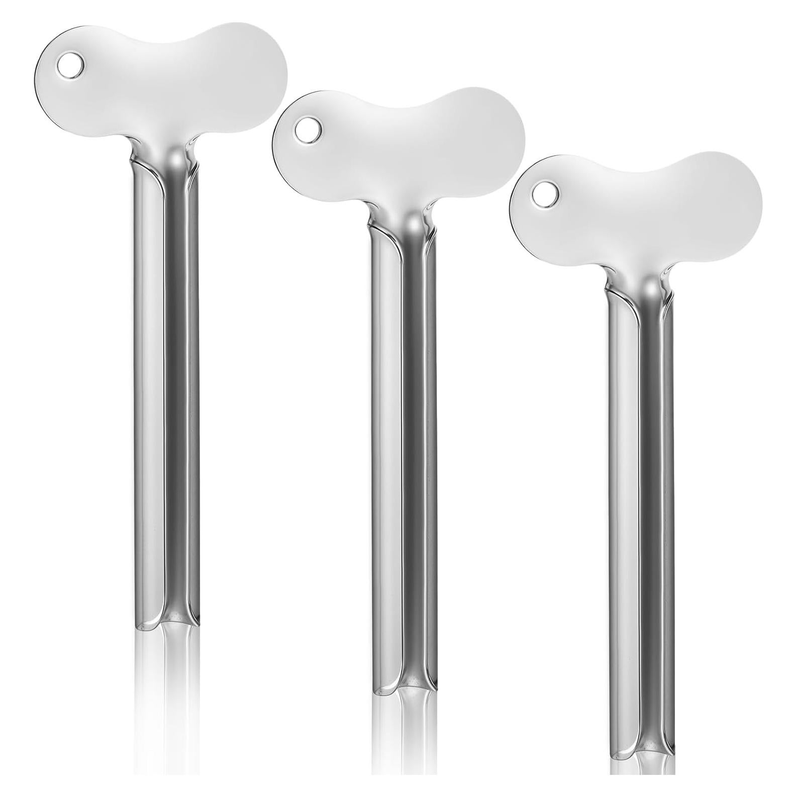 Exprimidor de Tubos de Pasta de Dientes Mabor - 3 Piezas Acero Inoxidable
