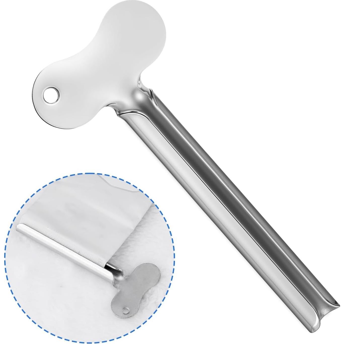 Exprimidor de Tubos de Pasta de Dientes Mabor - 3 Piezas Acero Inoxidable