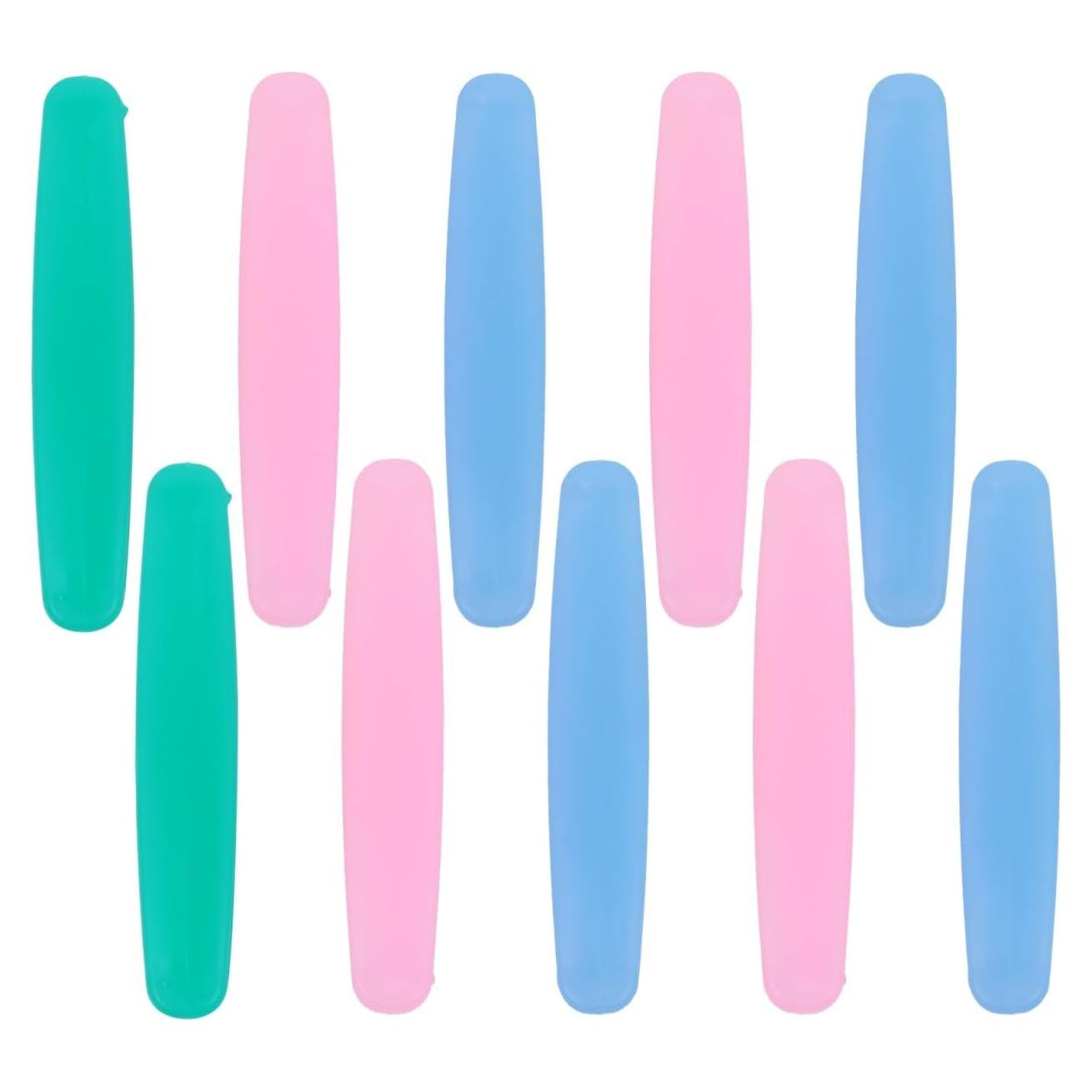 Dispensador de Pasta de Dientes Healifty 10 Piezas PVC