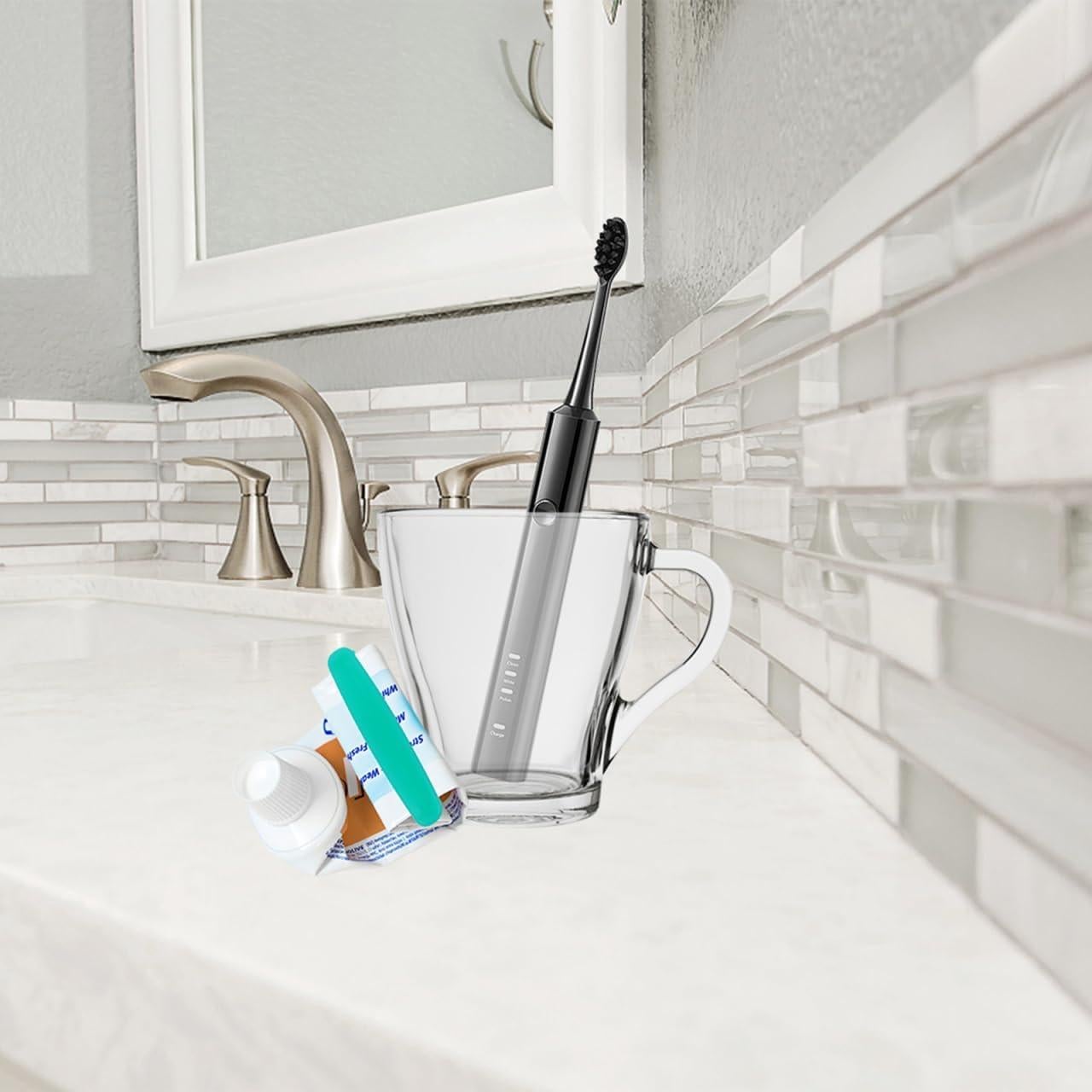 Dispensador de Pasta de Dientes Healifty 10 Piezas PVC