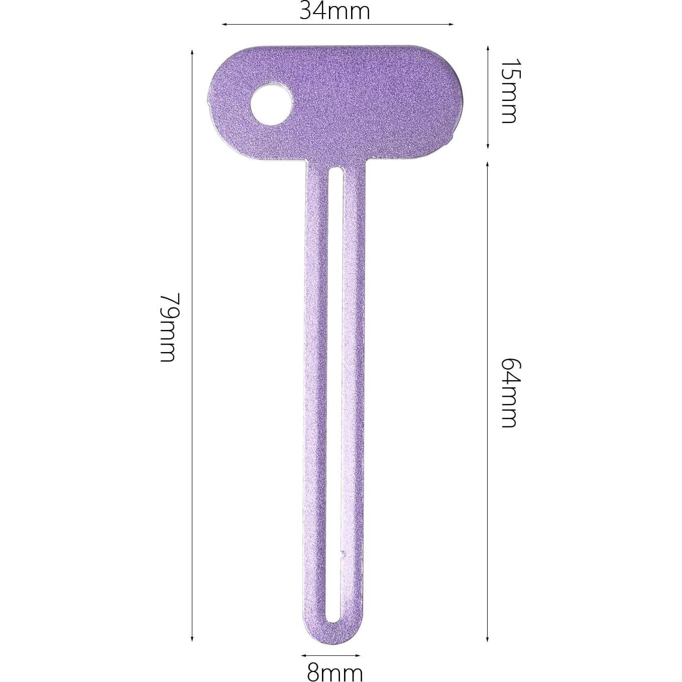 Extractor de Pasta de Dientes Metalico 6 Pcs Fuzhou Chiyue