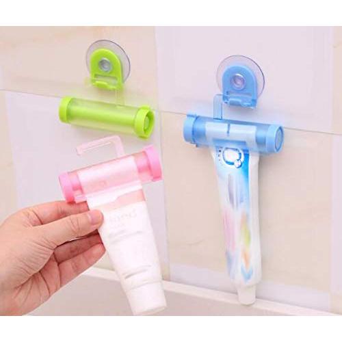 Dispensador de Pasta de Dientes WOIWO 3PCS con Ventosas