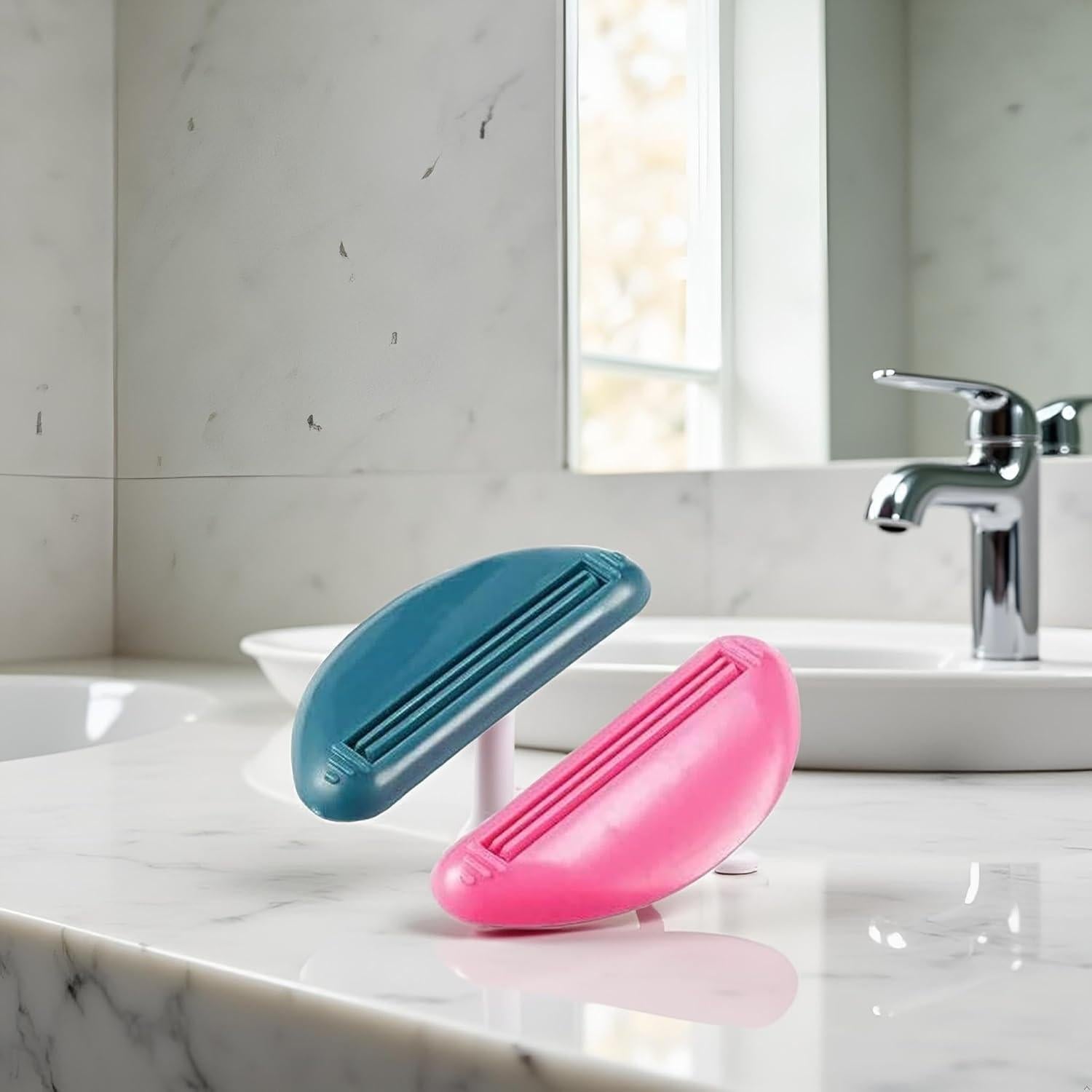 2 Piezas Exprimidor de Pasta de Dientes Wentoenapp - Clip Práctico