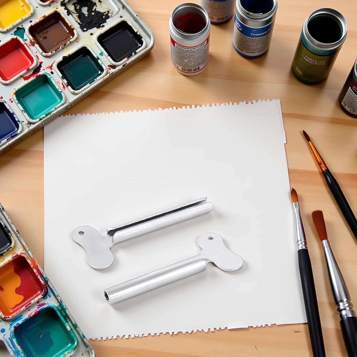 Llave Exprimidora de Tubo Tnyvm - 2 Pcs Metal Plateado