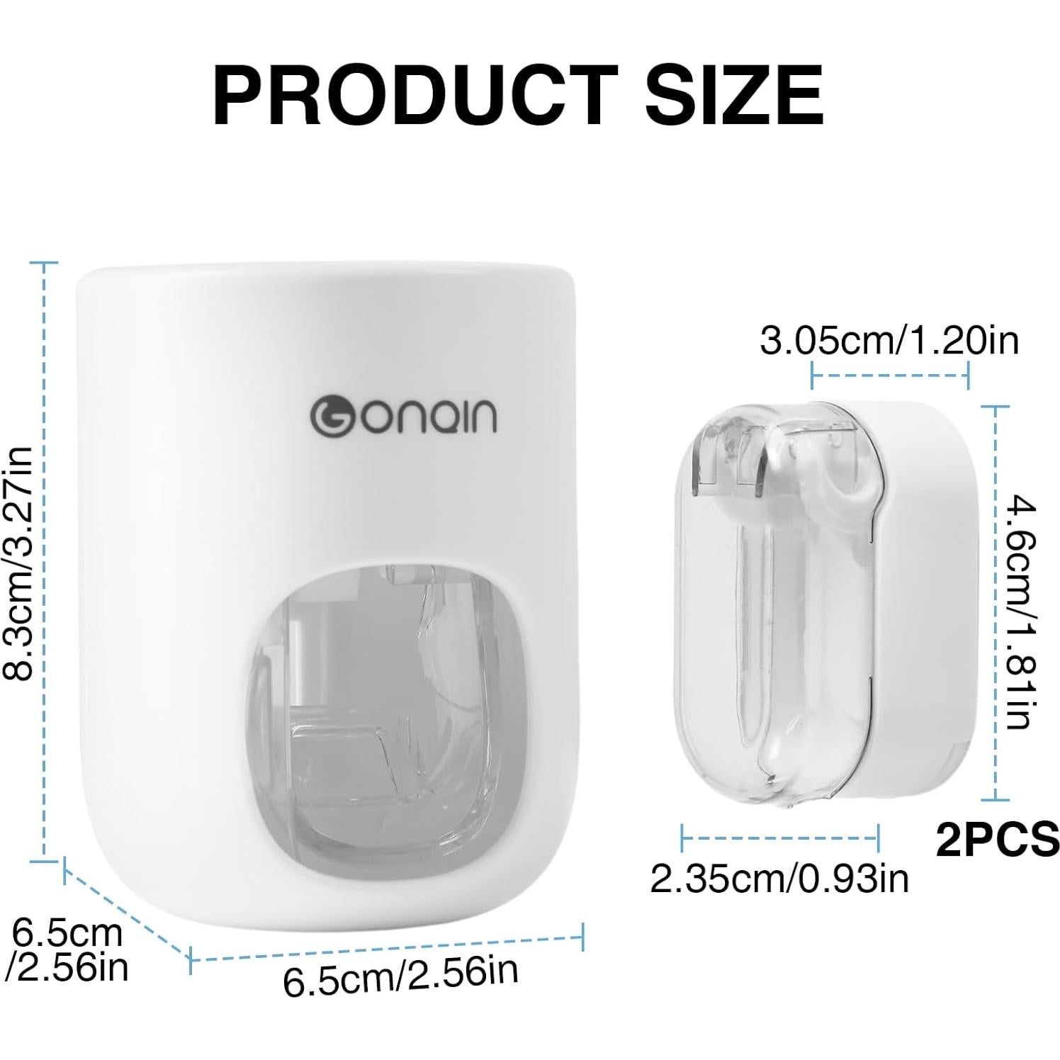 Soporte de Cepillo de Dientes y Dispensador LOGJAM HY076