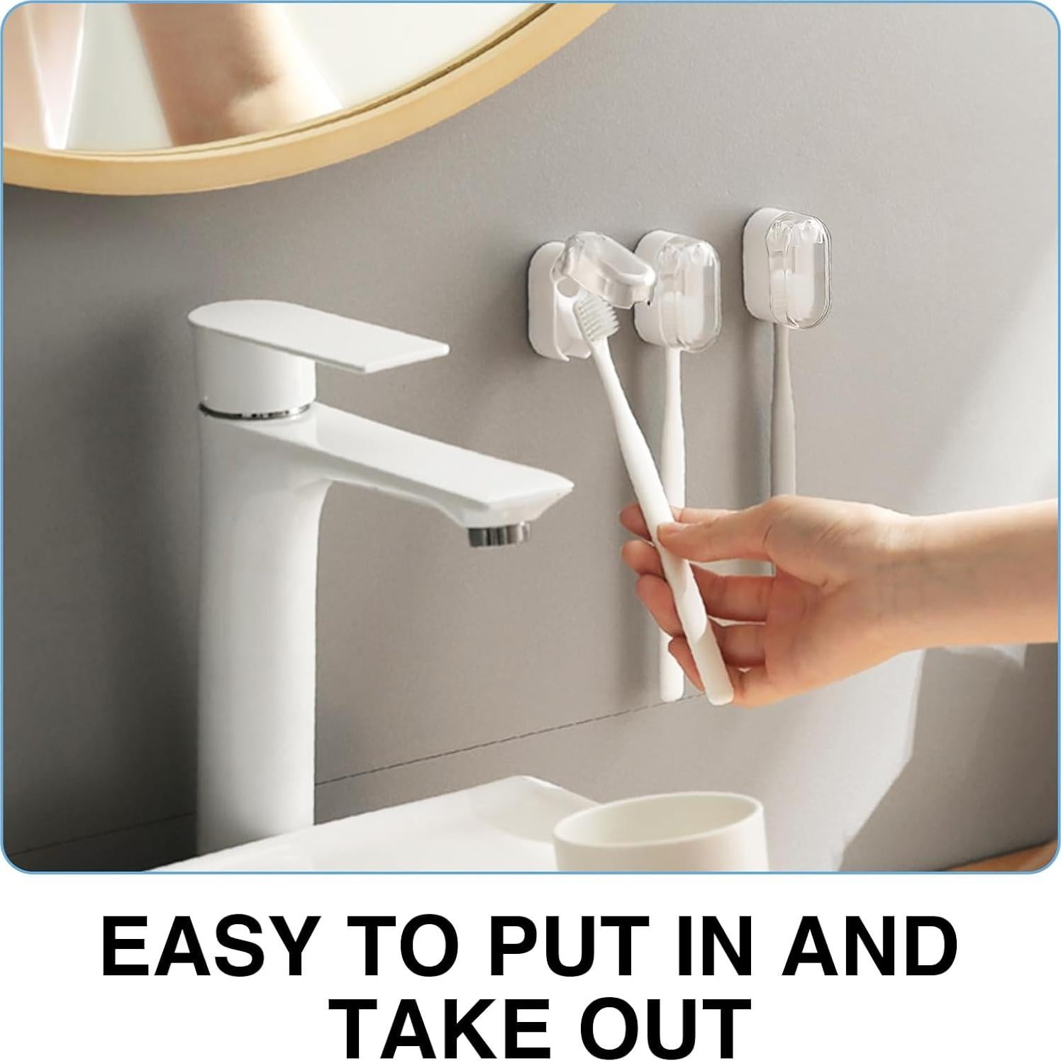 Soporte de Cepillo de Dientes y Dispensador LOGJAM HY076