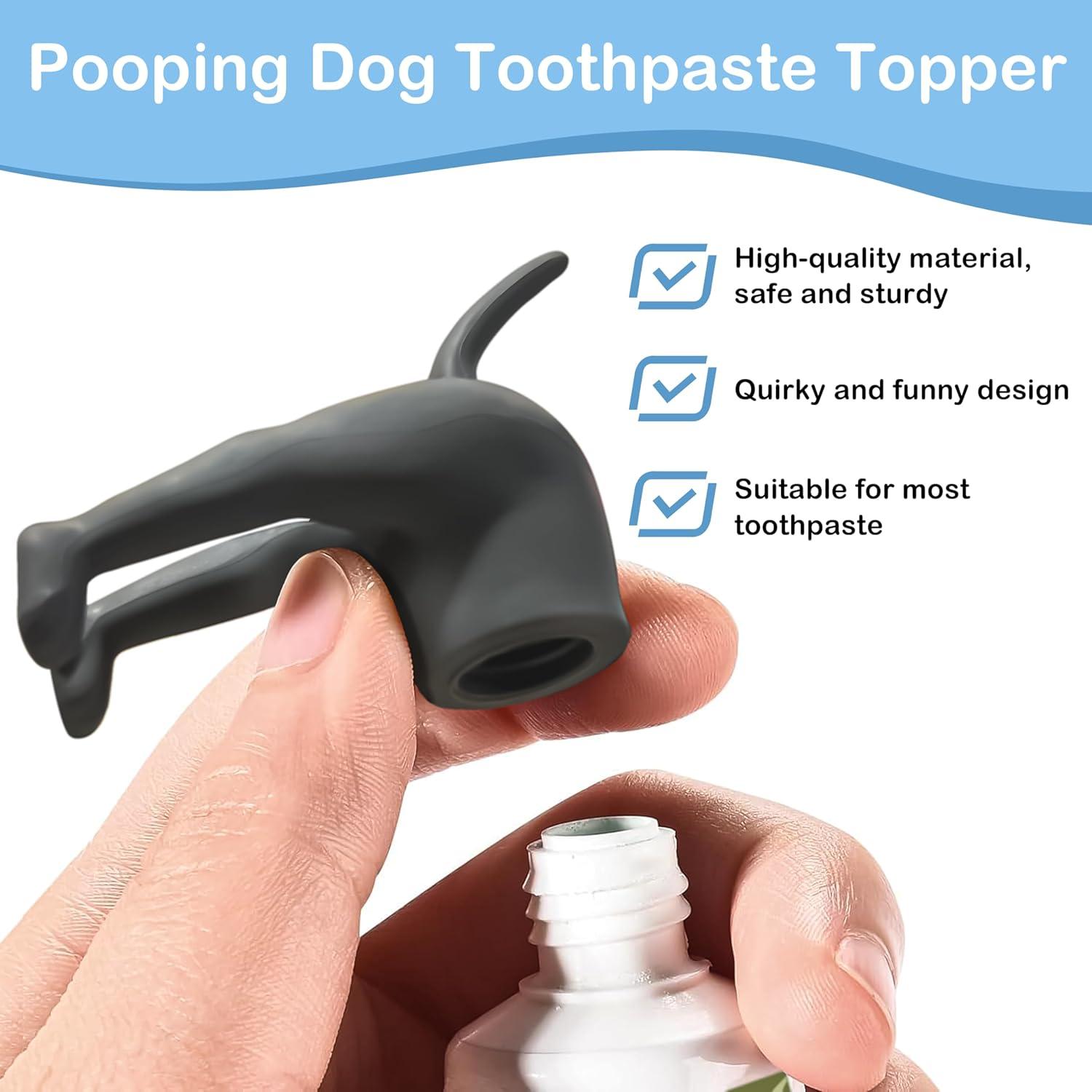 Dispensador de Pasta de Dientes Perro Cagando 3Pcs Chambom