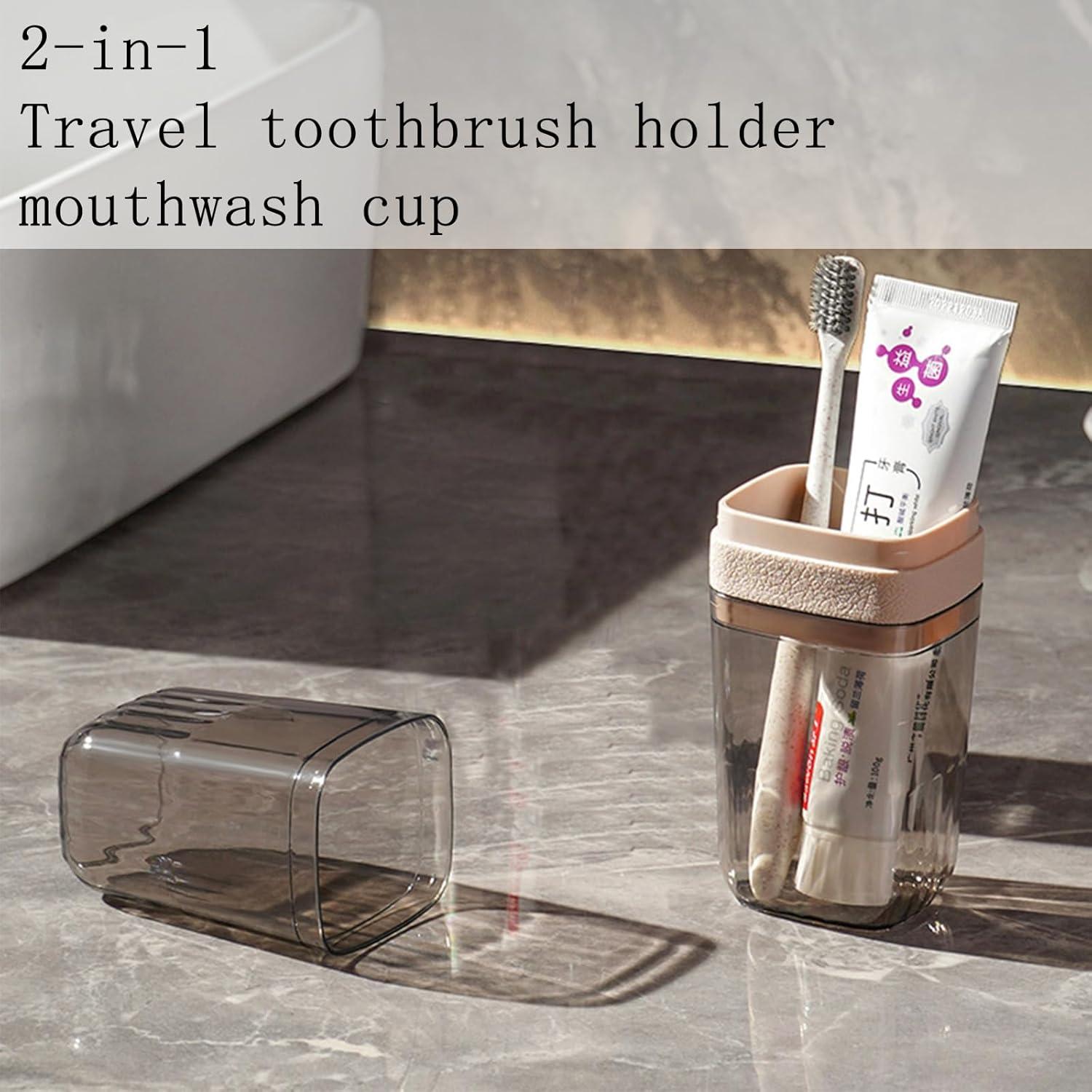 Funda de Cepillo de Dientes MYLDH con Exprimidor y Jabón