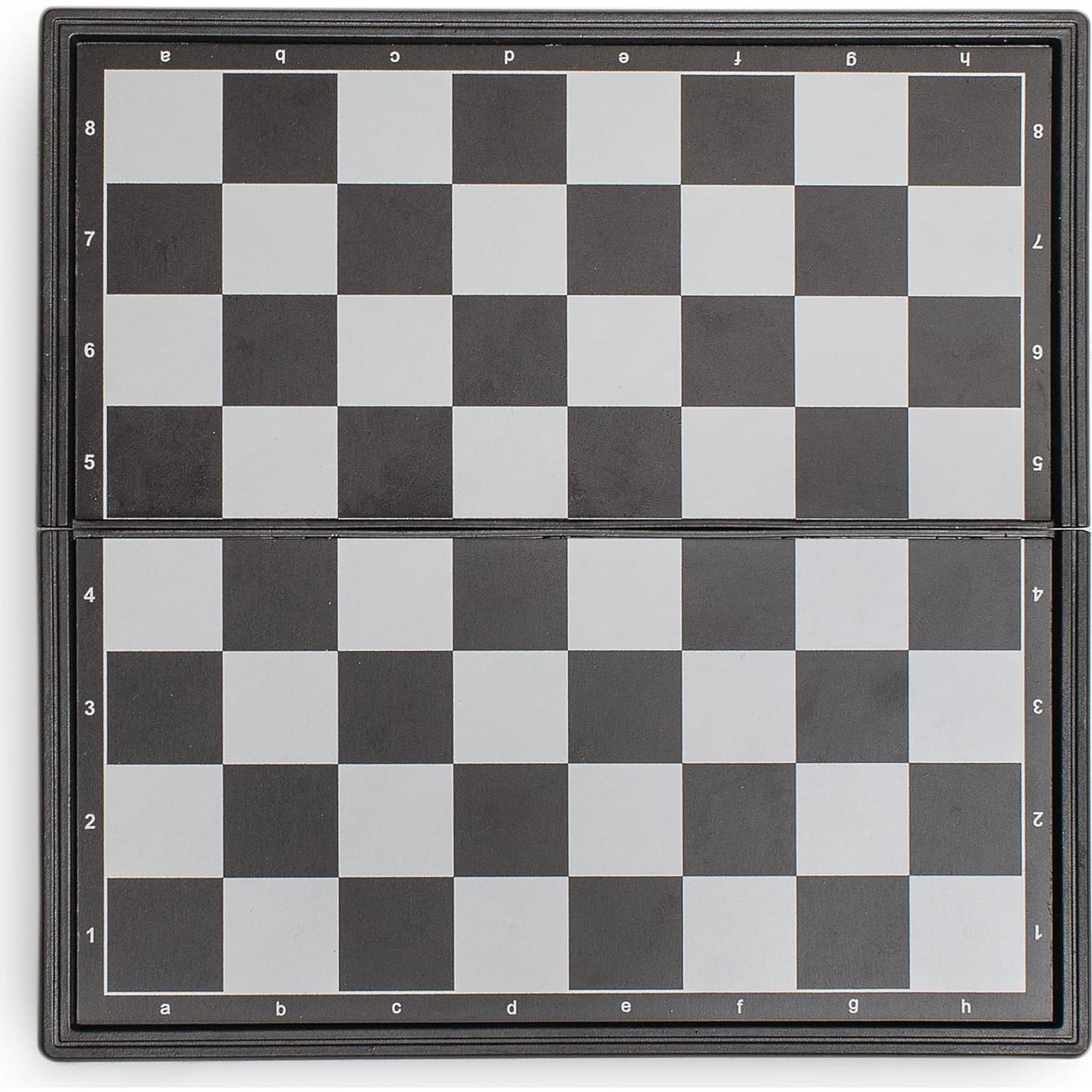 Juego de Ajedrez Magnético de Viaje Mini 12.8 cm - Plegable