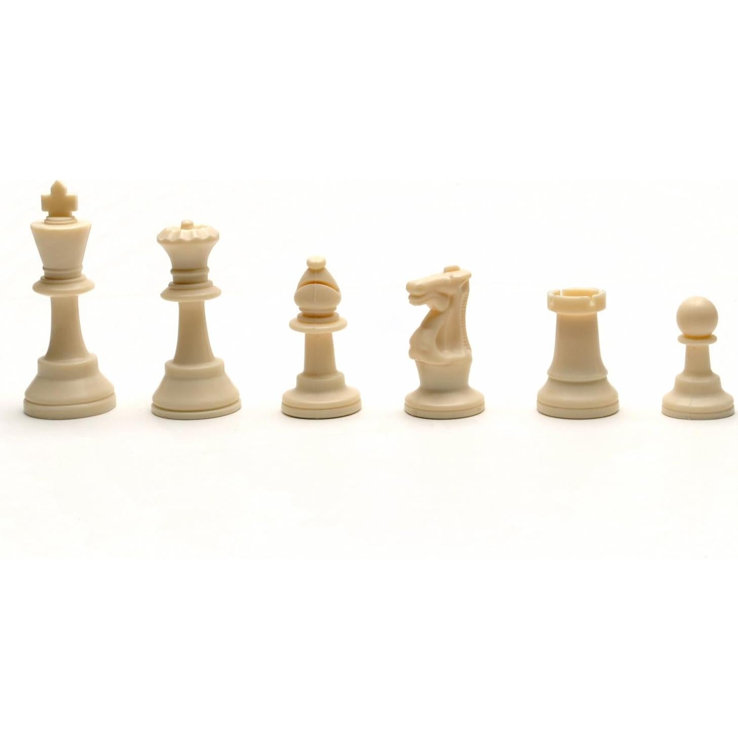 Conjunto de Ajedrez WE Games 43 cm Piezas 7.8 cm Portátil