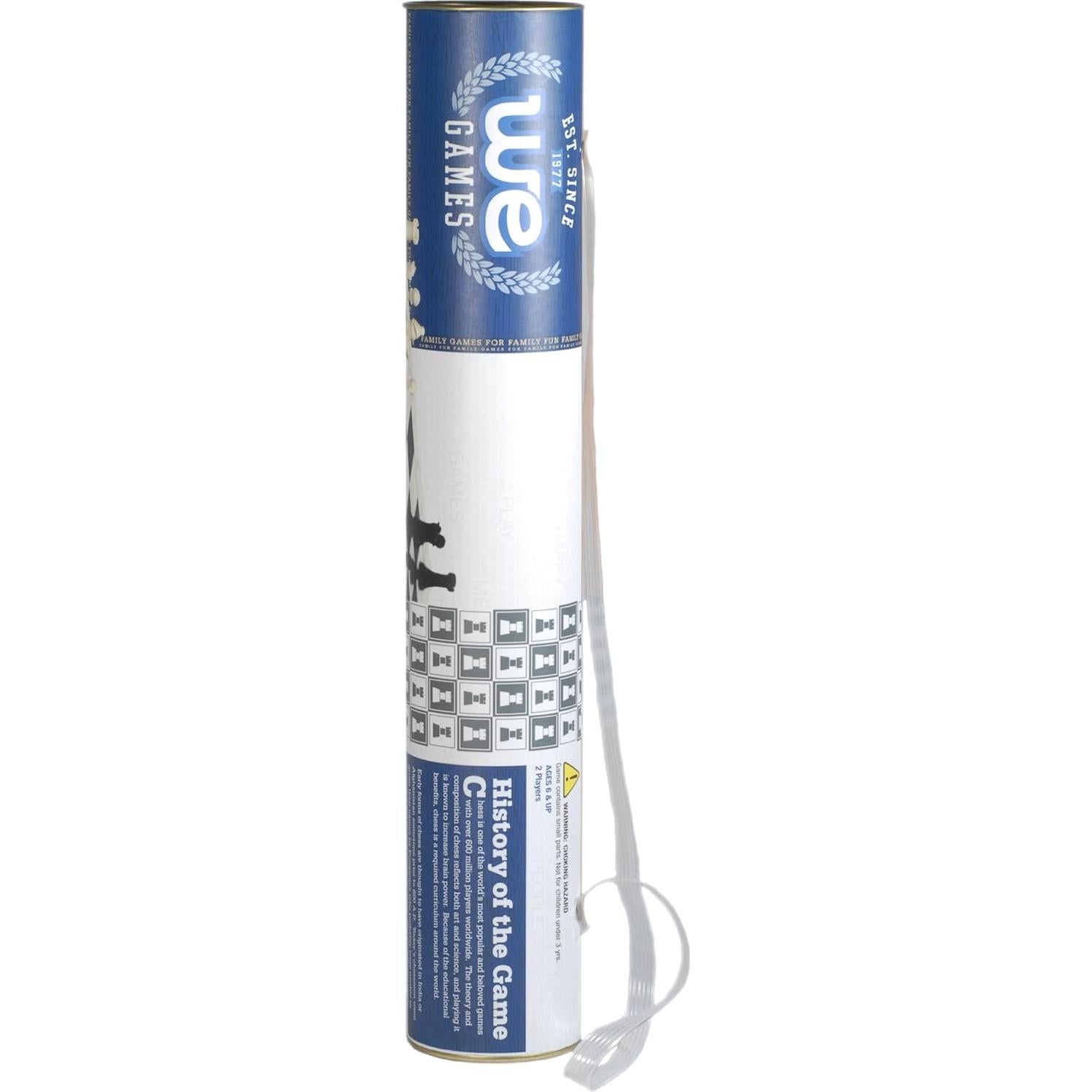 Conjunto de Ajedrez WE Games 43 cm Piezas 7.8 cm Portátil