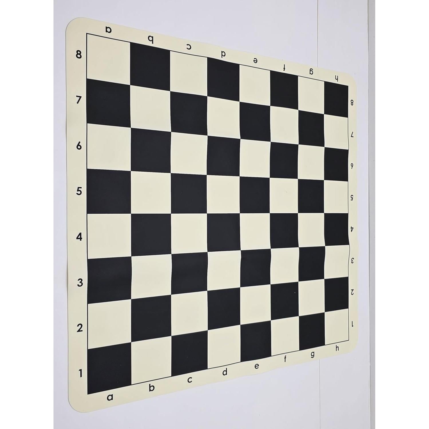 Juego de Ajedrez Plegable de Silicona 50.8 cm con Piezas 10.16 cm