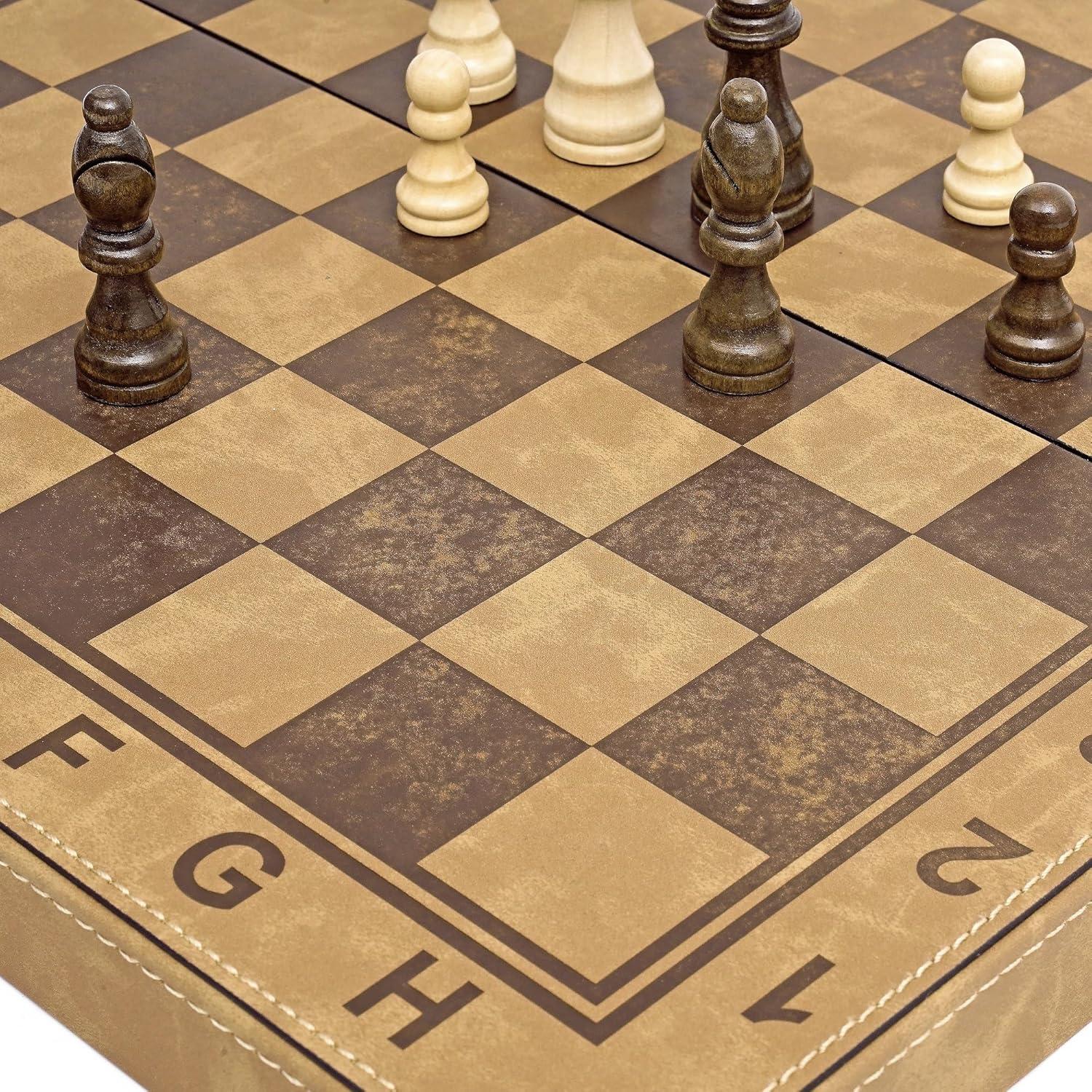 Juego de Ajedrez Magnético 15 Pulgadas Bucher&Rossini