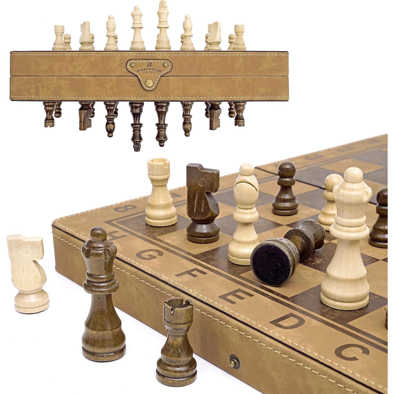 Juego de Ajedrez Magnético 15 Pulgadas Bucher&Rossini