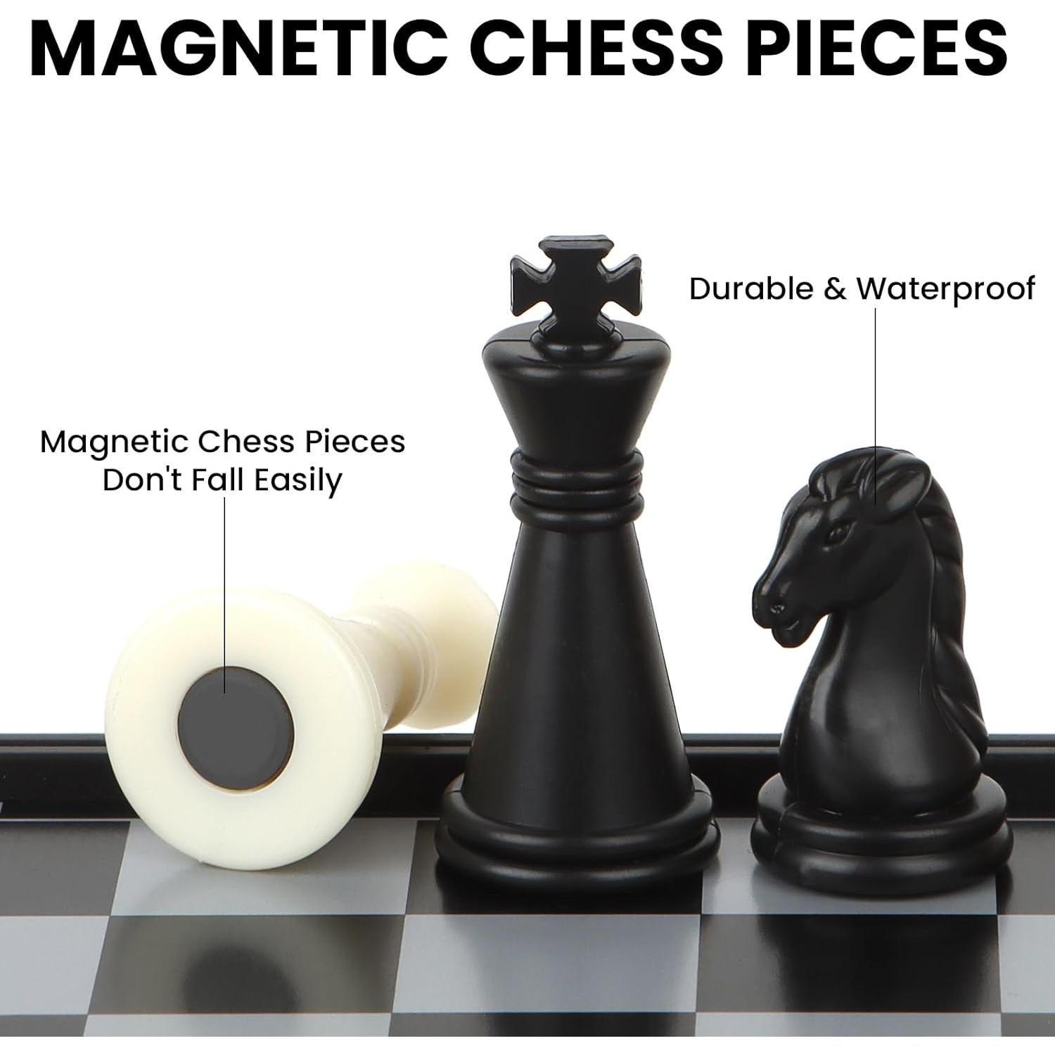 Juego de Viaje 5 en 1 COLORGO con Tablero Magnético Plegable