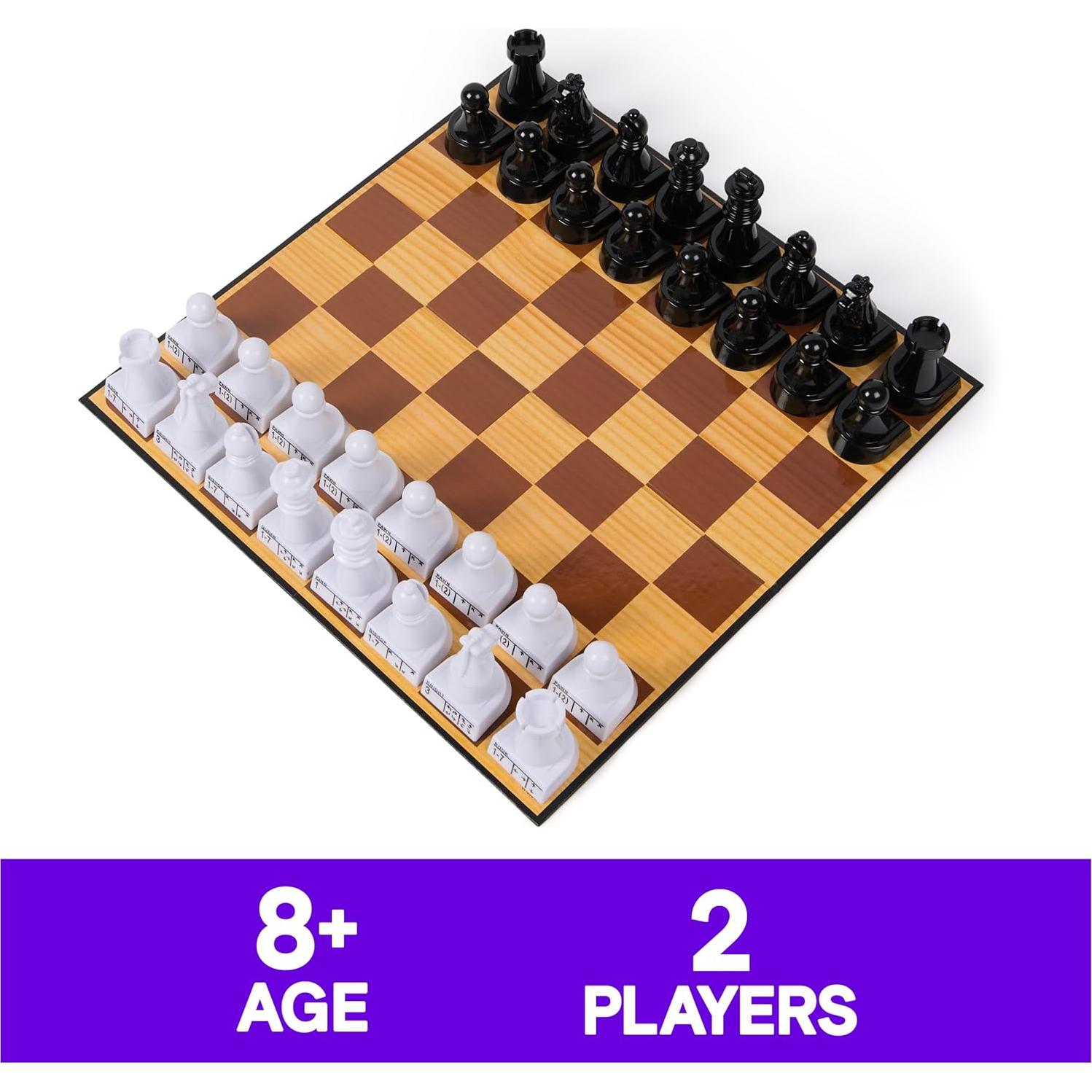 Juego de Ajedrez Spin Master Maestro para Principiantes 8+