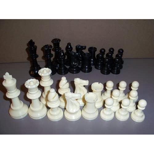 Piezas de Ajedrez Torneo Staunton Marion & Co, Rey 9.53 cm