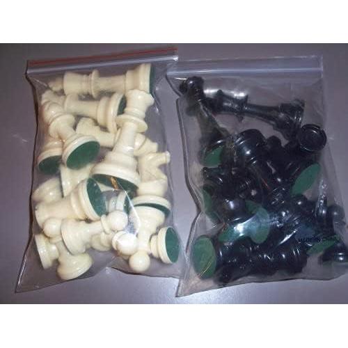 Piezas de Ajedrez Torneo Staunton Marion & Co, Rey 9.53 cm