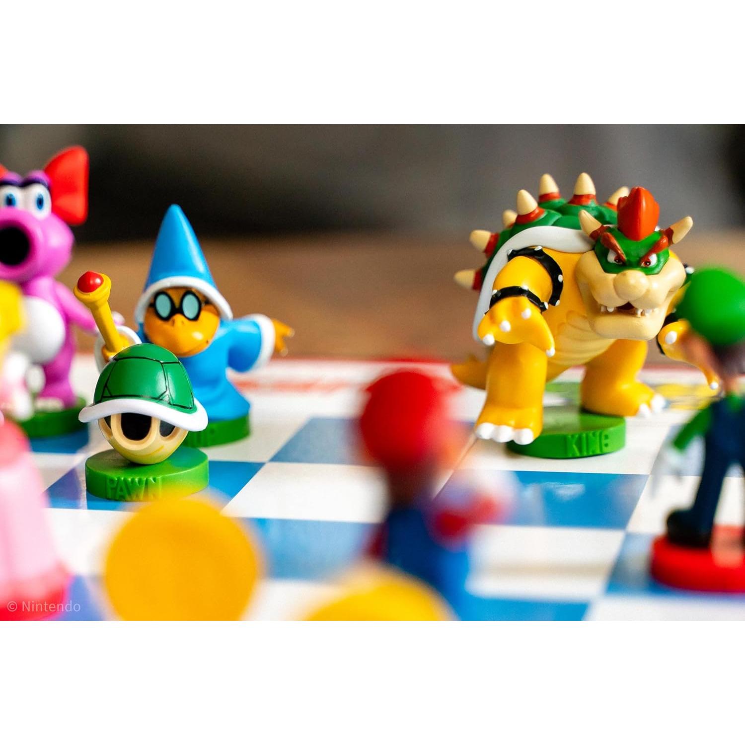 Juego de Ajedrez Super Mario Bros - 32 Piezas Pintadas a Mano