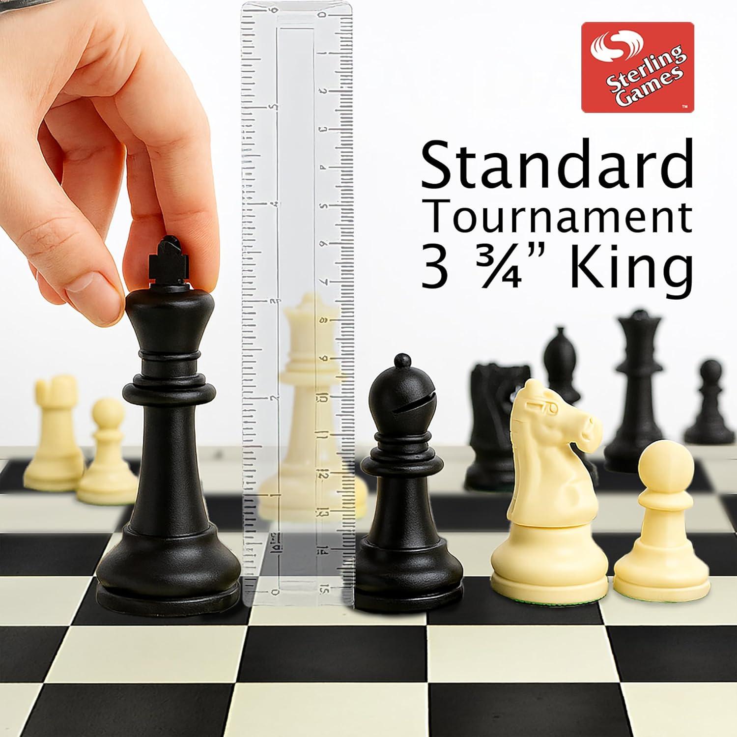 Juego de Ajedrez Portátil Extra Grande Sterling Games 50.8 cm
