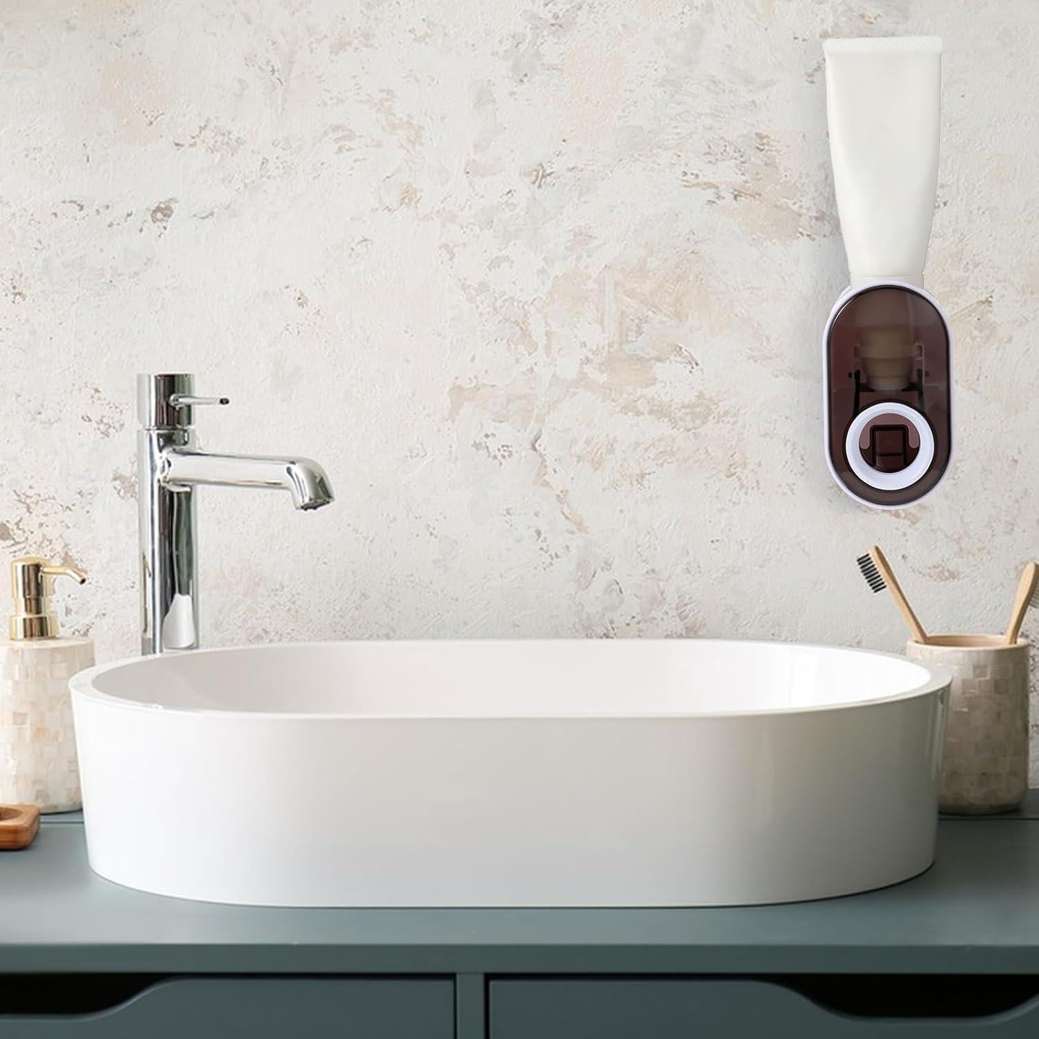 Dispensador de Pasta de Dientes Automático Gsbnjuy Montado en Pared