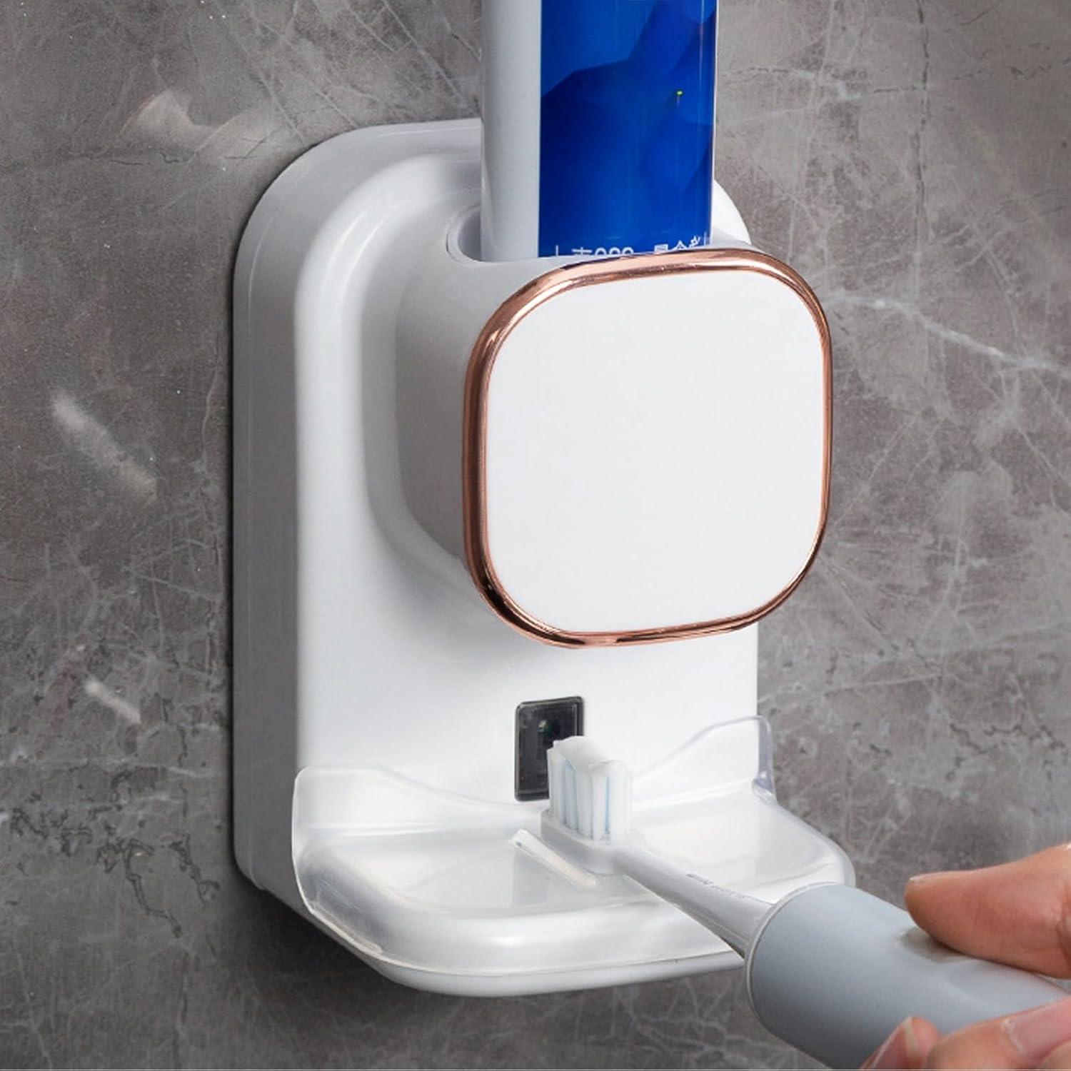 Dispensador Eléctrico de Pasta de Dientes Yechiry Blanco